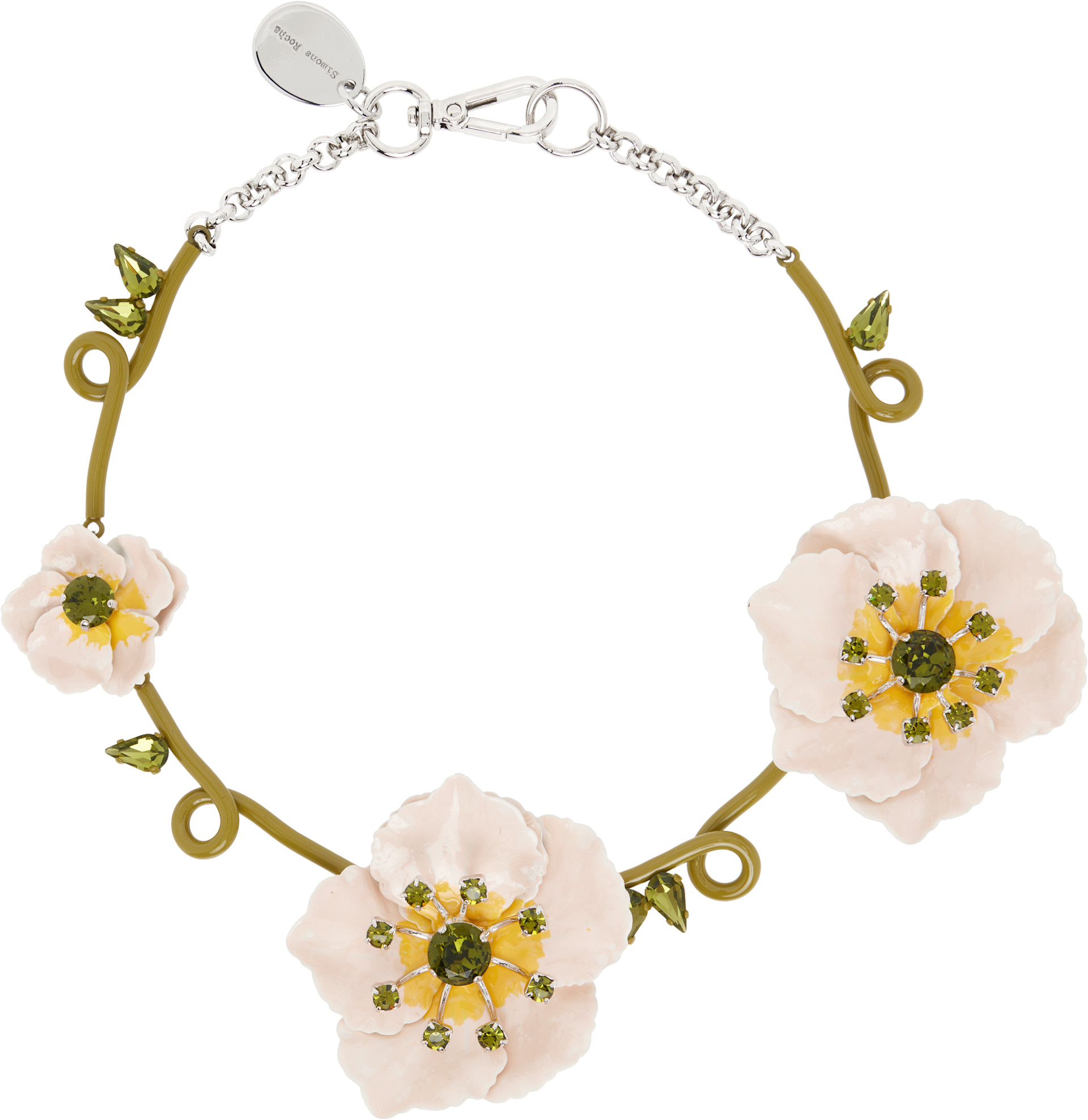 Simone Rocha: Turbo Blooming Poppy Necklace | SSENSE