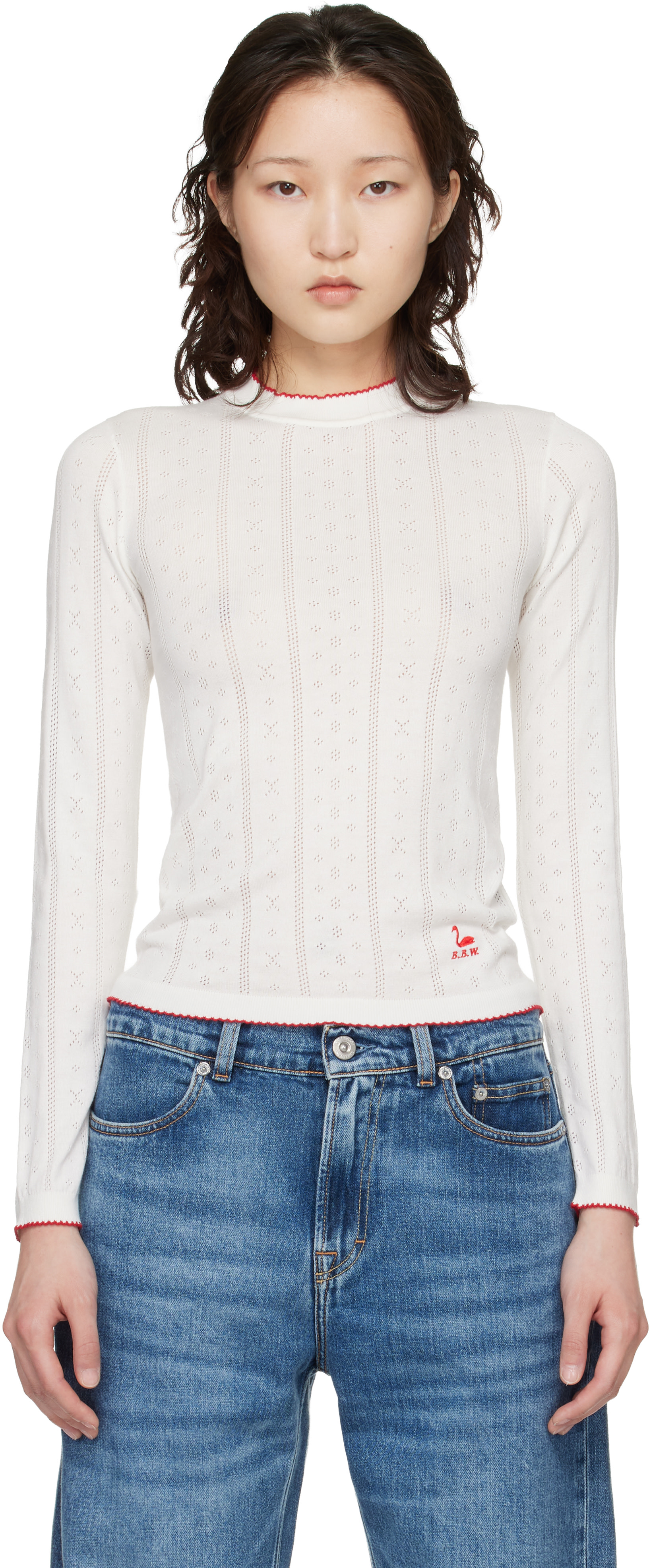 B.B. Wallace - T-shirt Neuman blanc