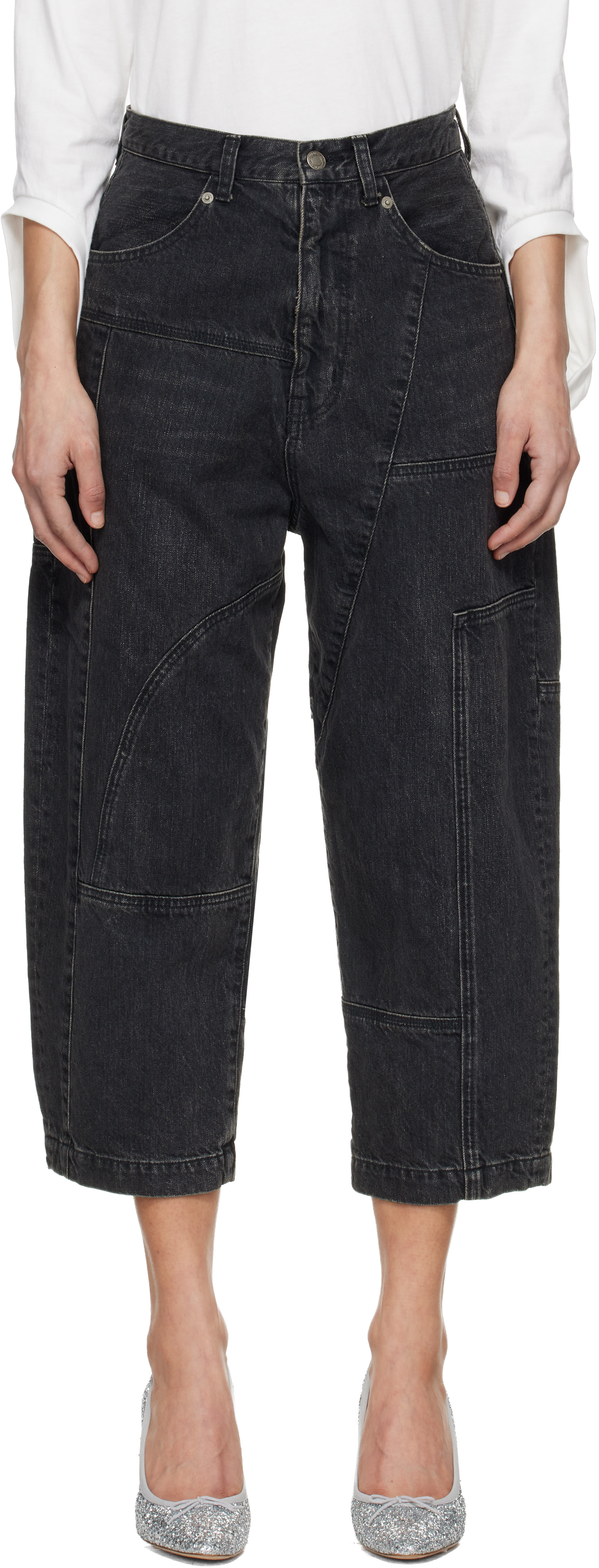 UNDERCOVER: Black UP1F1503-2 Jeans | SSENSE
