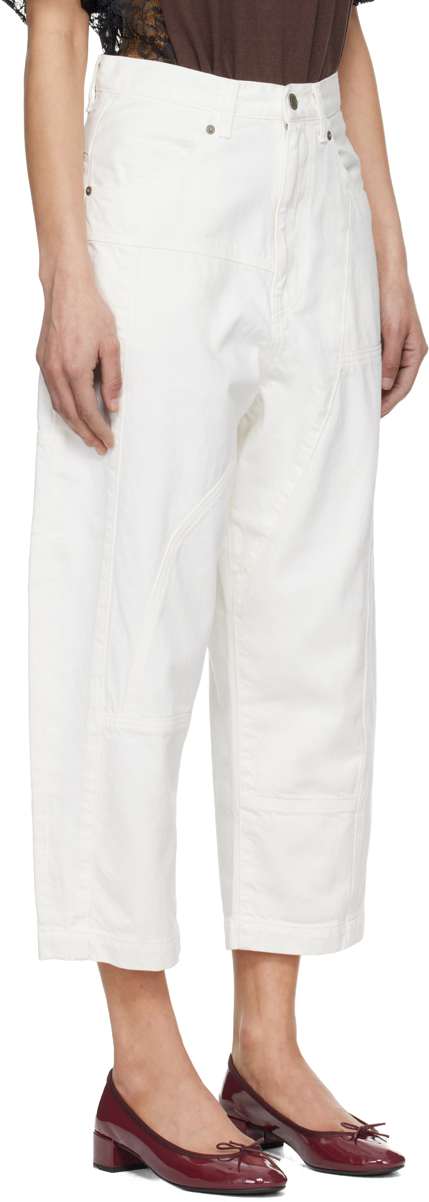 UNDERCOVER - Jean UP1F1503-1 blanc