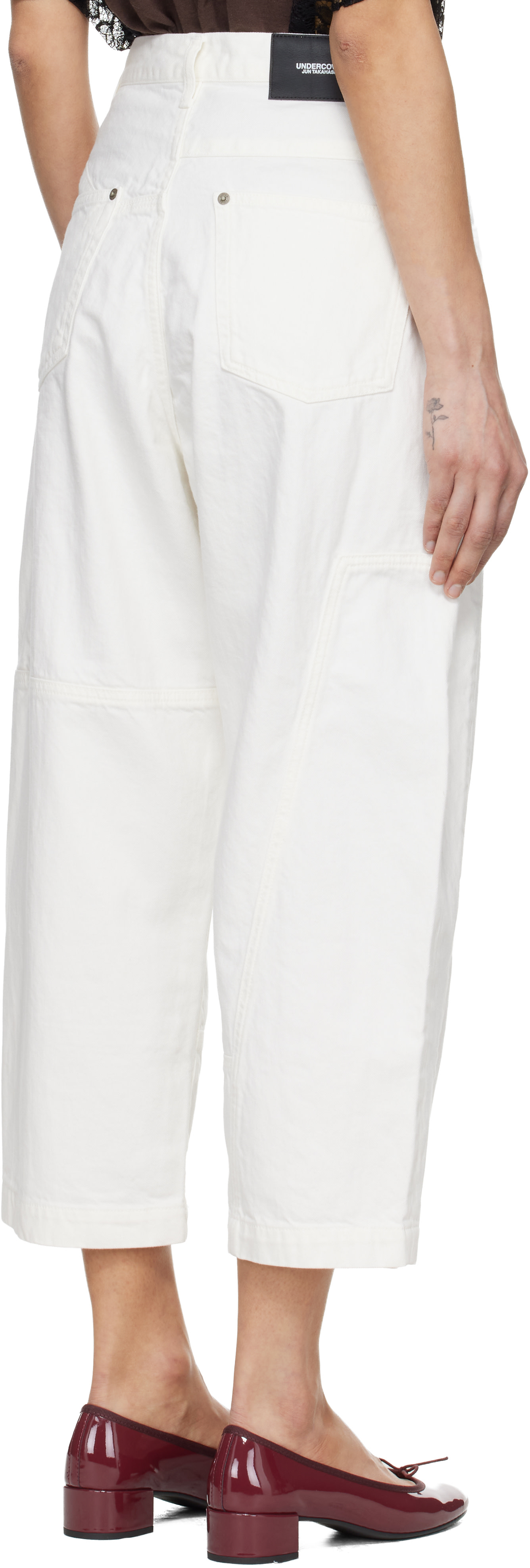 UNDERCOVER - Jean UP1F1503-1 blanc
