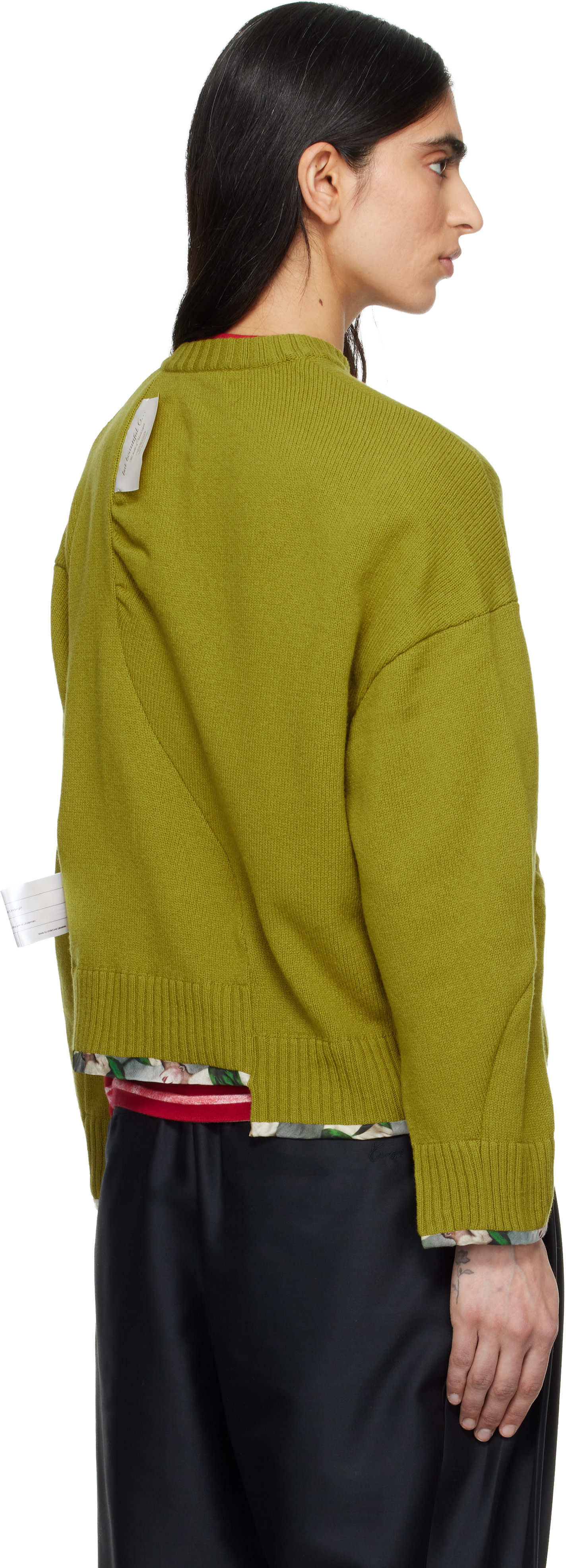 UNDERCOVER - Cardigan UC1F1902 vert