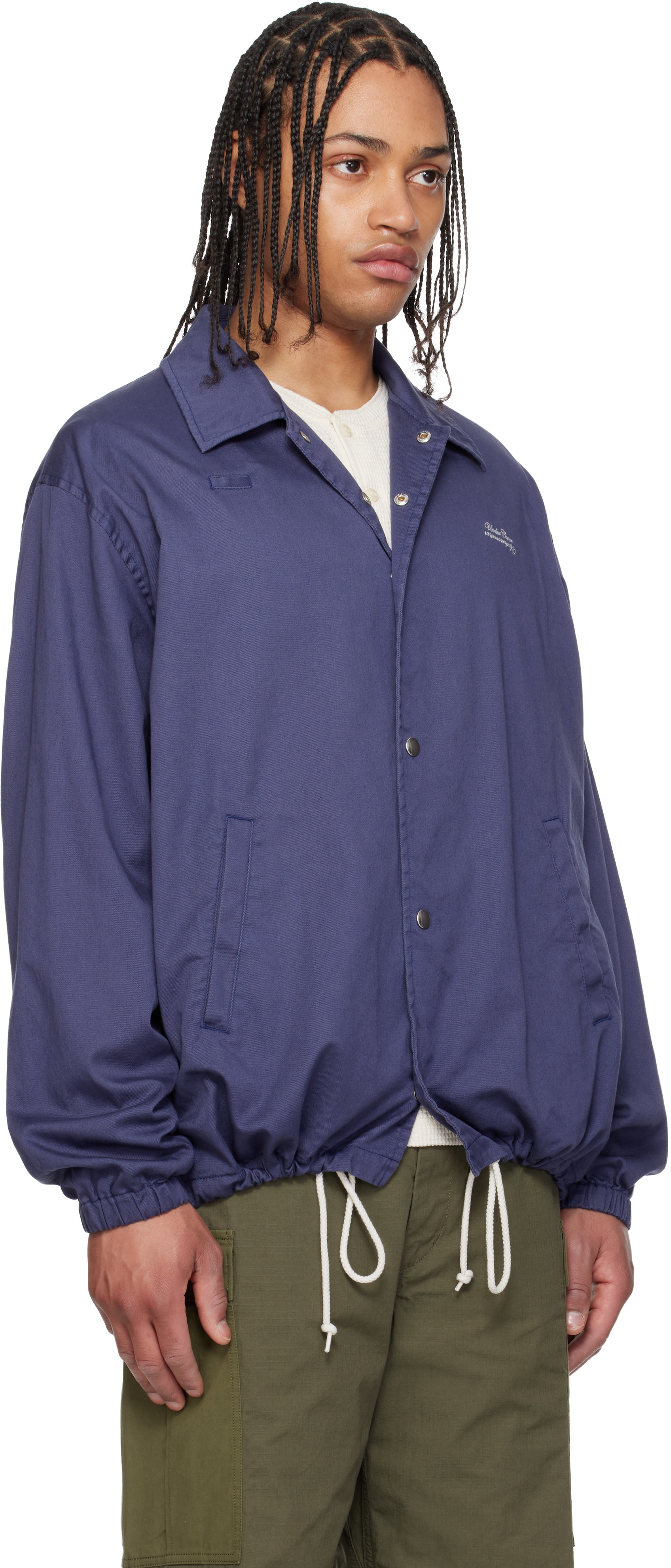 UNDERCOVER - Blouson UP1F4204 bleu