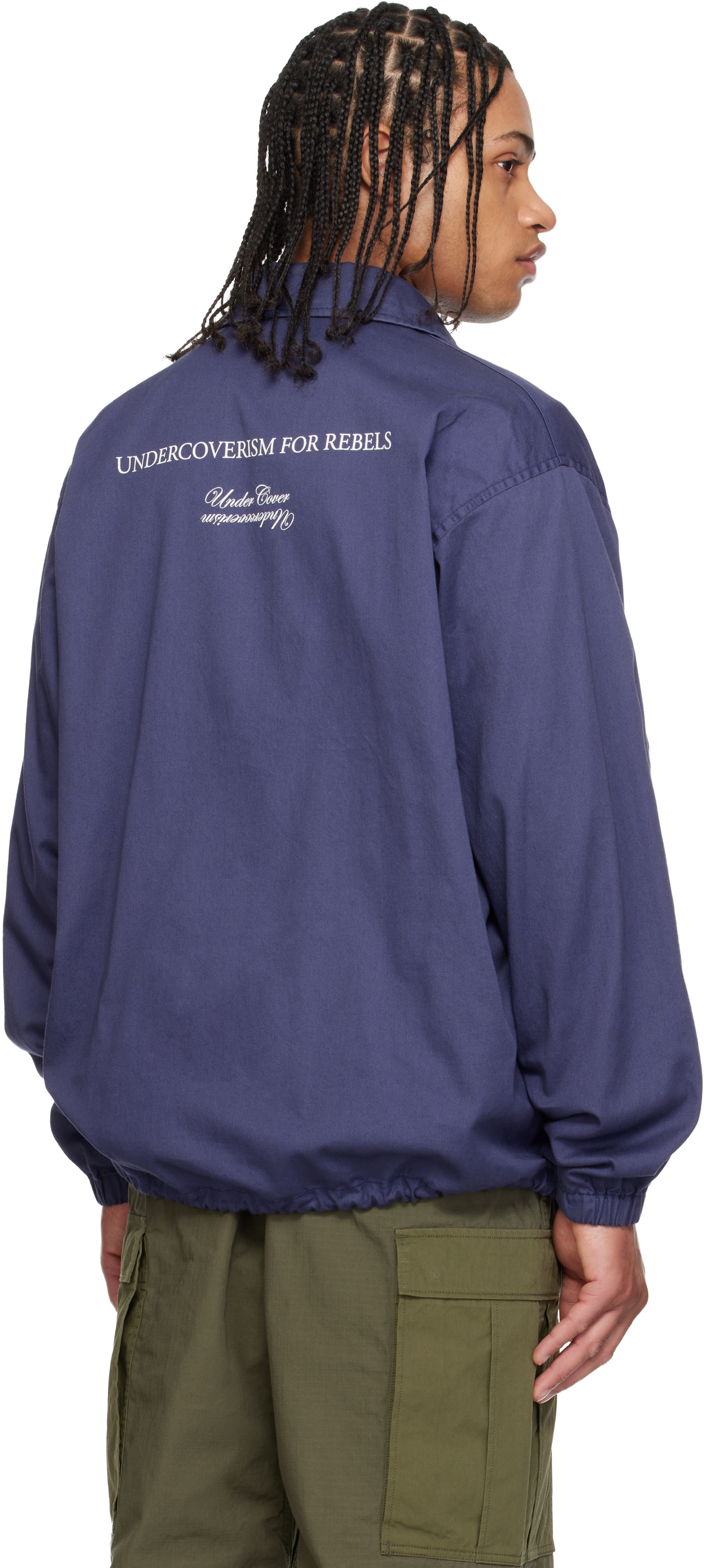 UNDERCOVER - Blouson UP1F4204 bleu