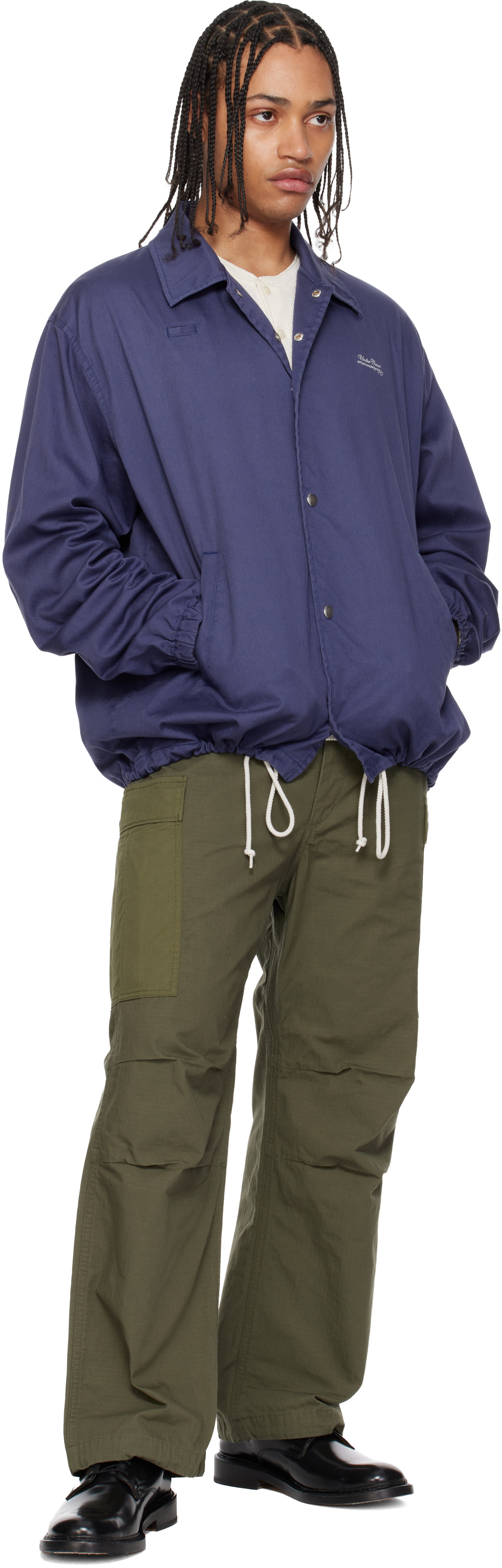 UNDERCOVER - Blouson UP1F4204 bleu