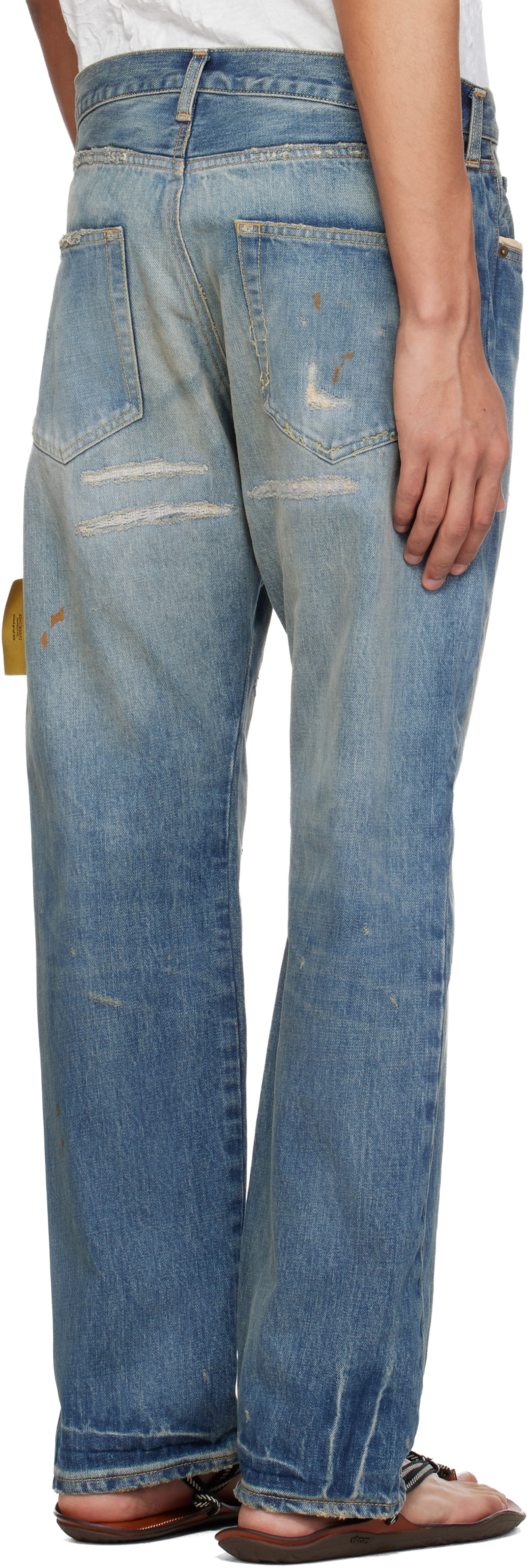 UNDERCOVER - Jean UC1F4503-1 bleu