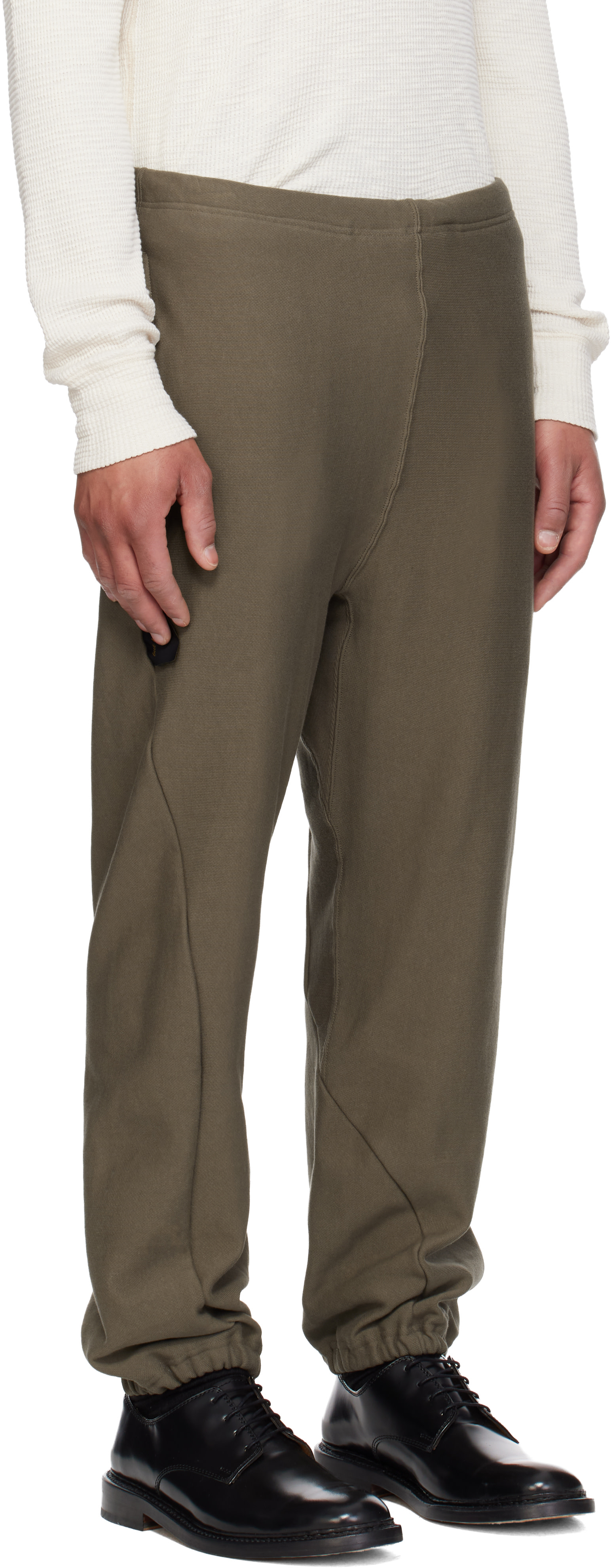 UNDERCOVER: Khaki Champion Edition UC1F4501 Sweatpants | SSENSE
