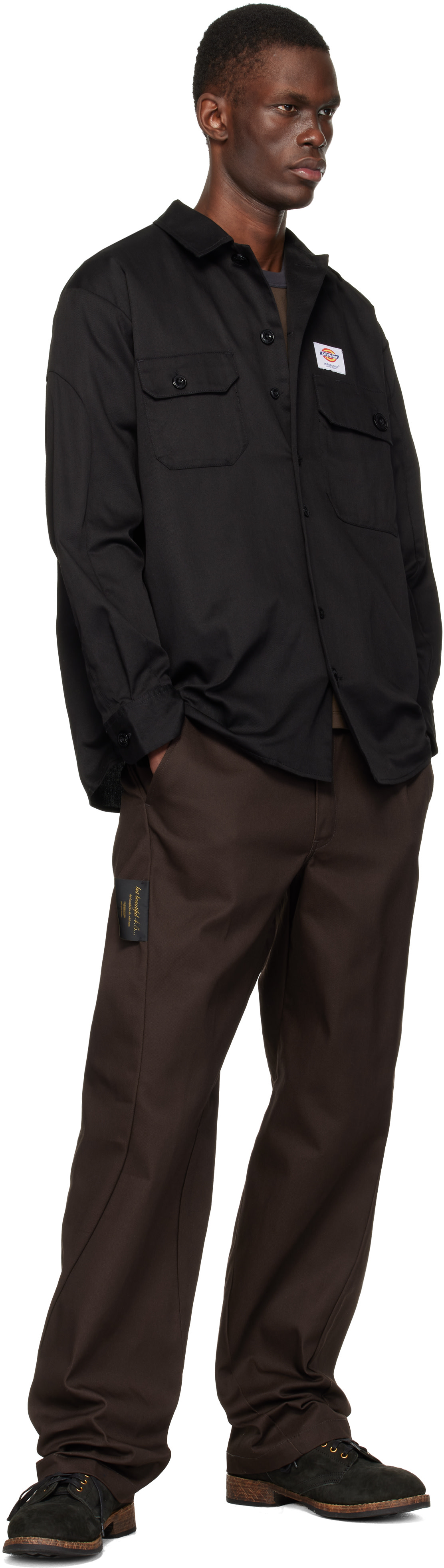 UNDERCOVER x Dickesセットアップ 試着のみ 定価88000円 UNDERCOVER: ブラウン Dickiesエディション UC1F4508 トラウザーズ