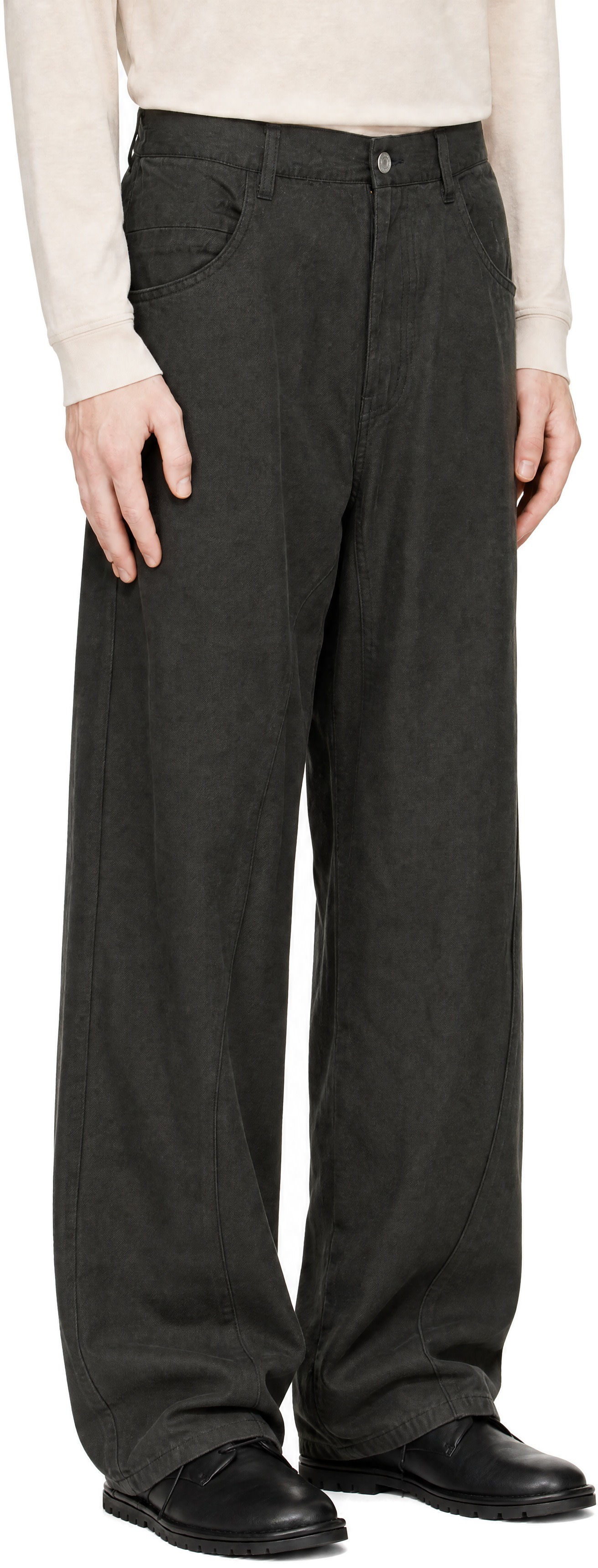 UNDERCOVER - Pantalon UC1F4504 kaki