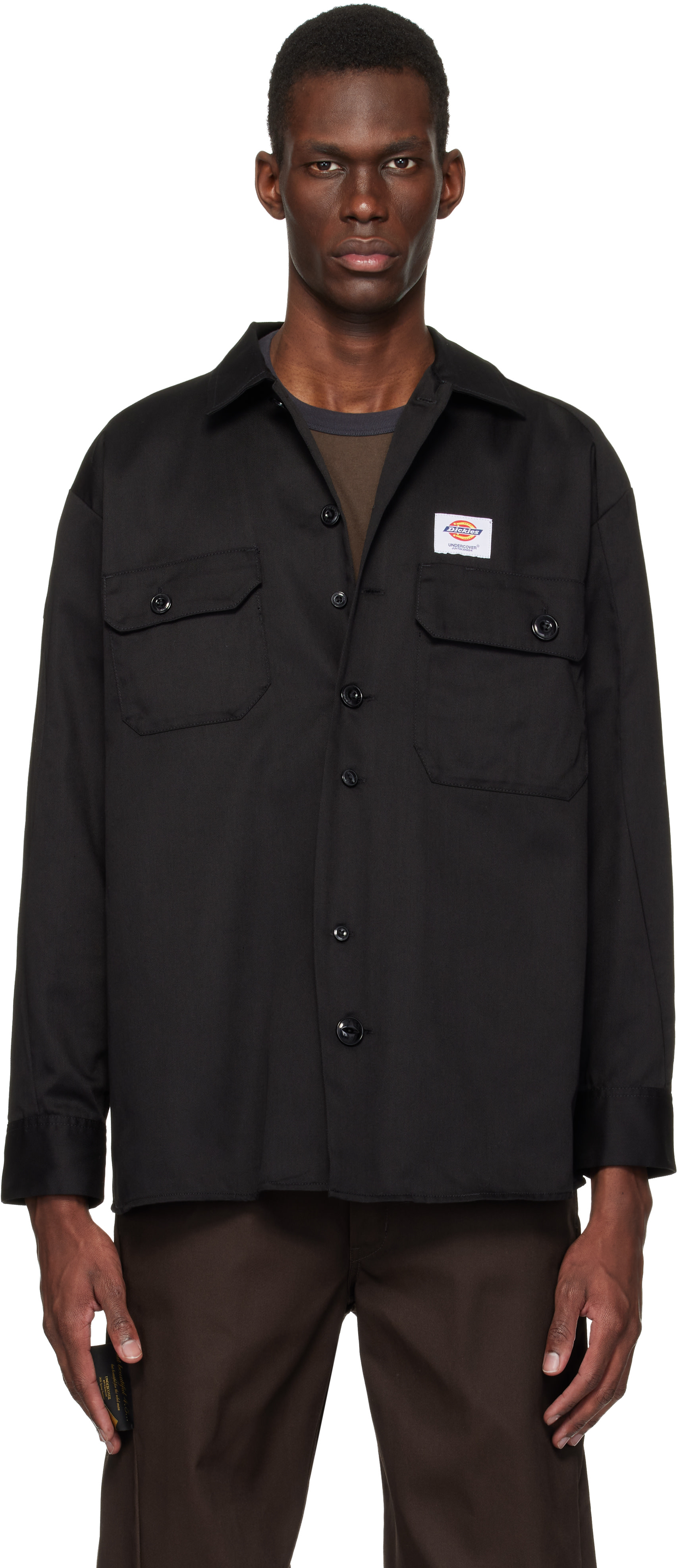 UNDERCOVER: ブラック Dickiesエディション UC1F4402 シャツ | SSENSE 日本