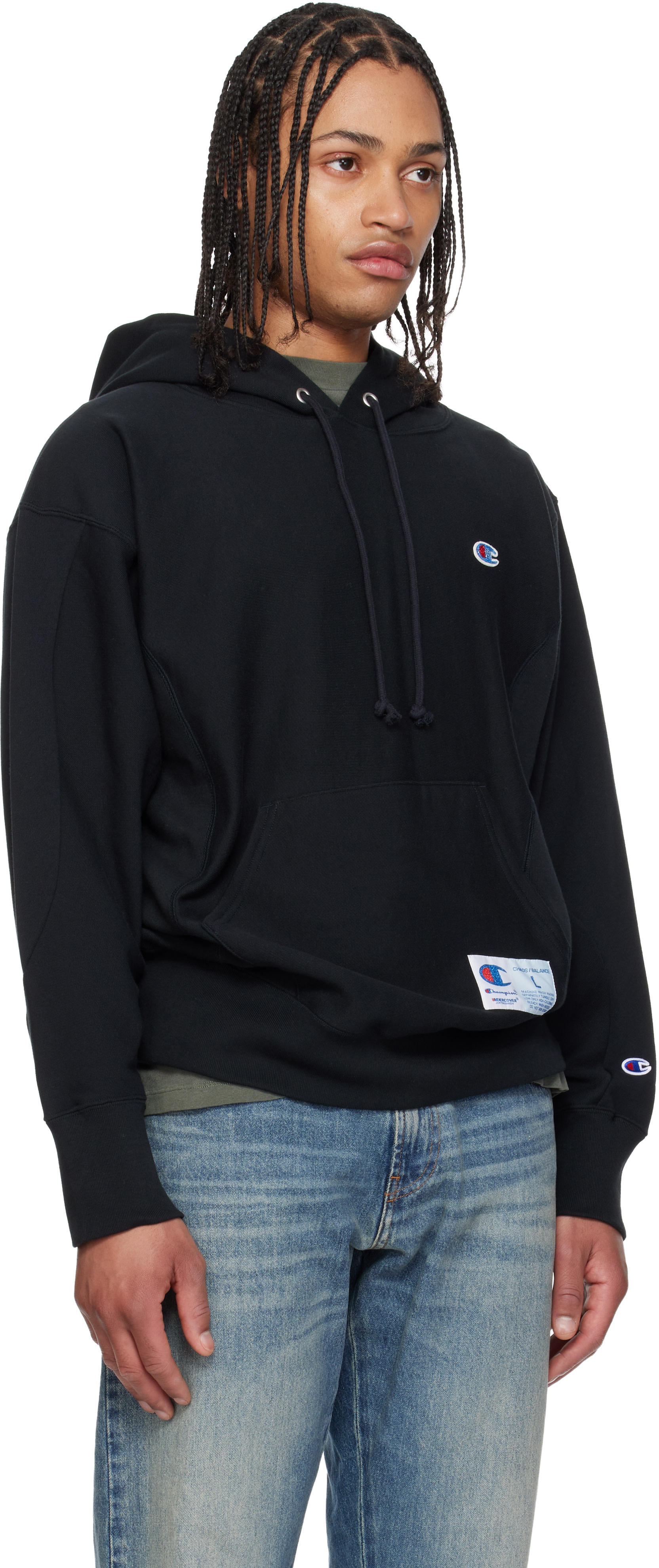 UNDERCOVER - Black Champion Edition UC1F4802 Hoodie