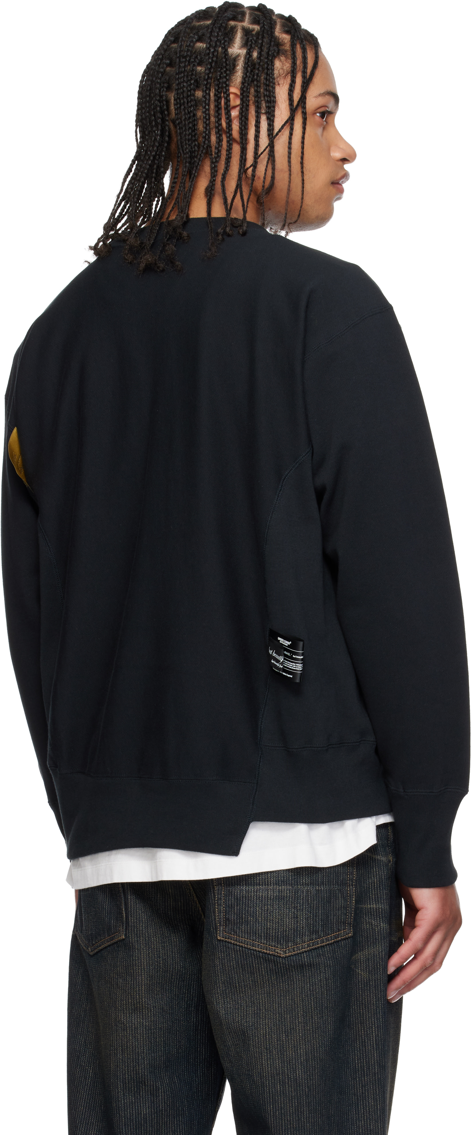 UNDERCOVER: Black Champion Edition UC1F4801 Sweatshirt | SSENSE