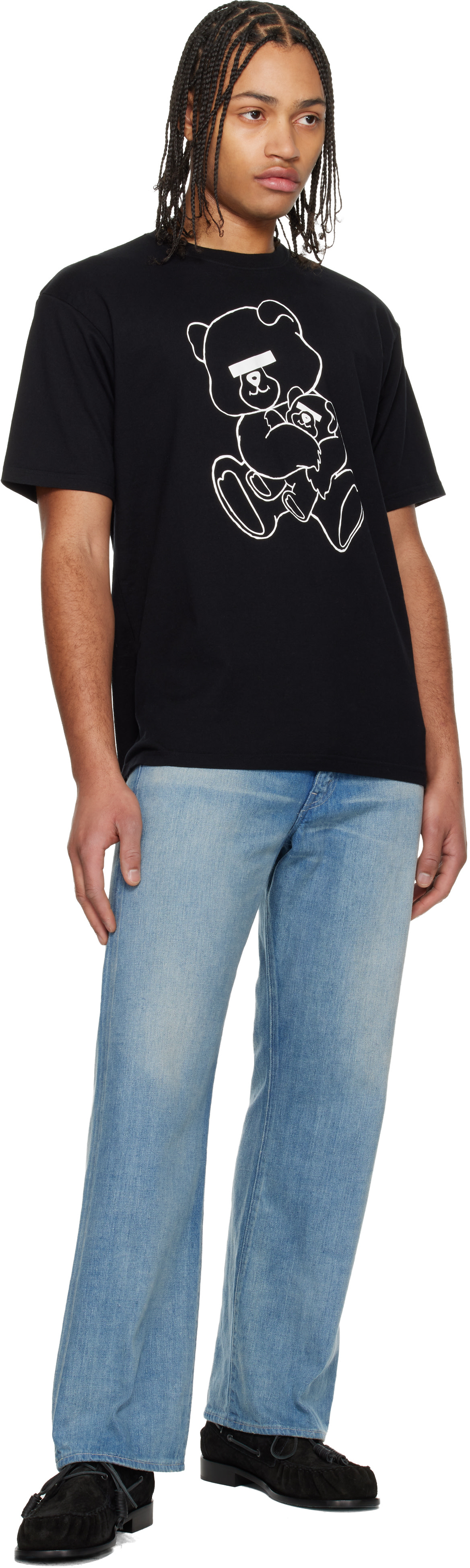 UNDERCOVER: Black UB0D3802 T-shirt | SSENSE
