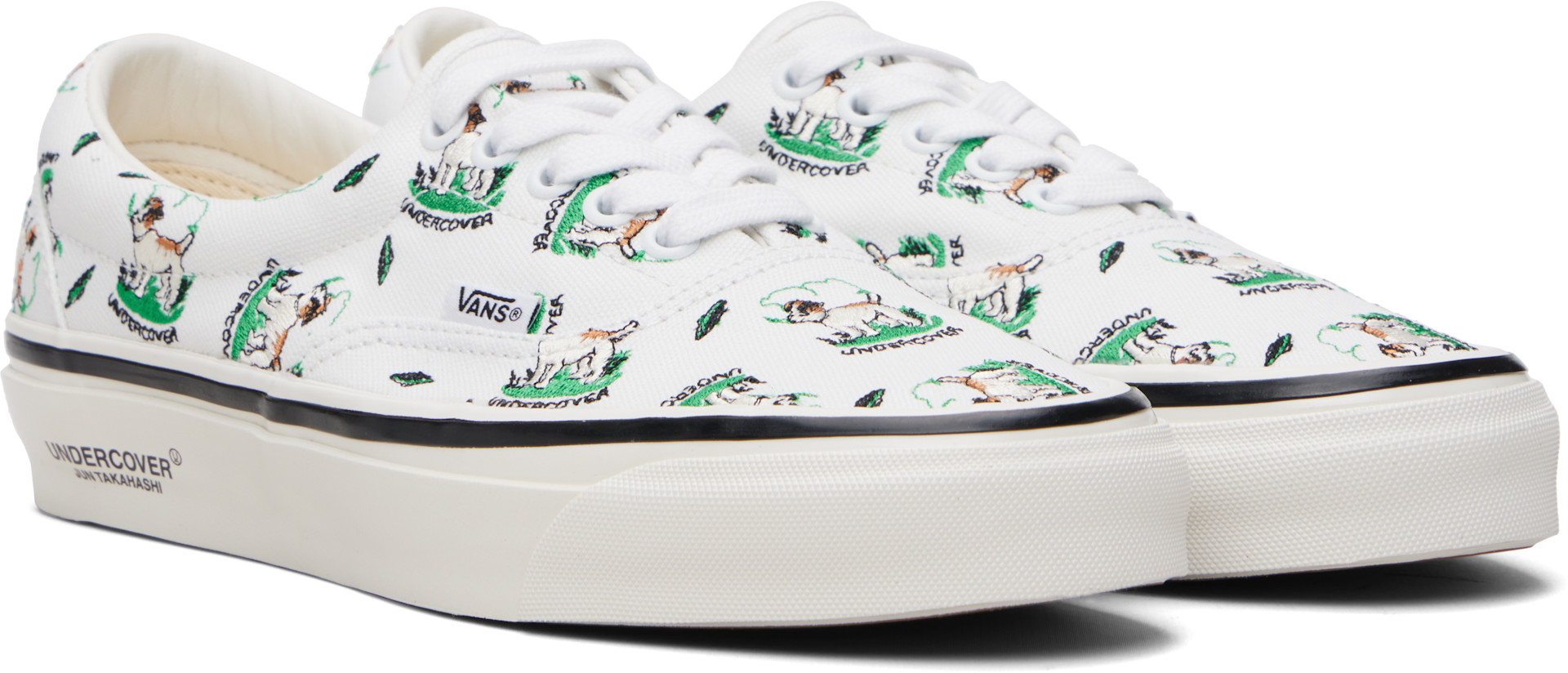 UNDERCOVER: White Vans Edition OTW Era 95 Sneakers | SSENSE