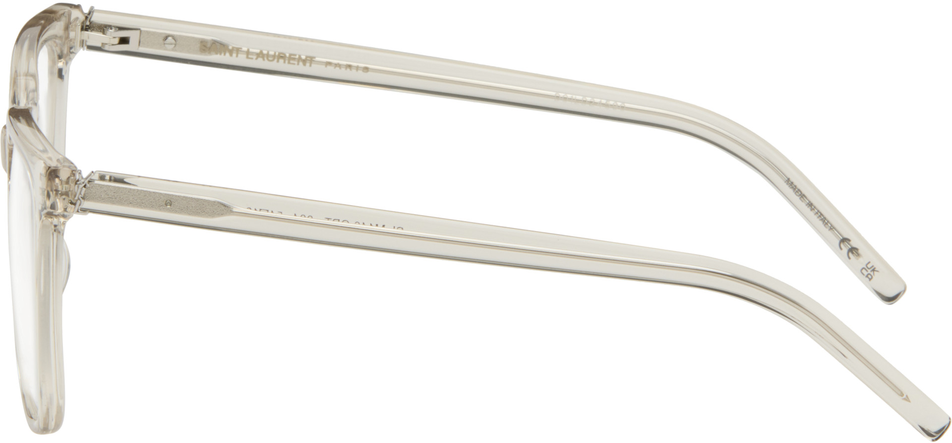 Saint Laurent - Lunettes SL M146 beiges
