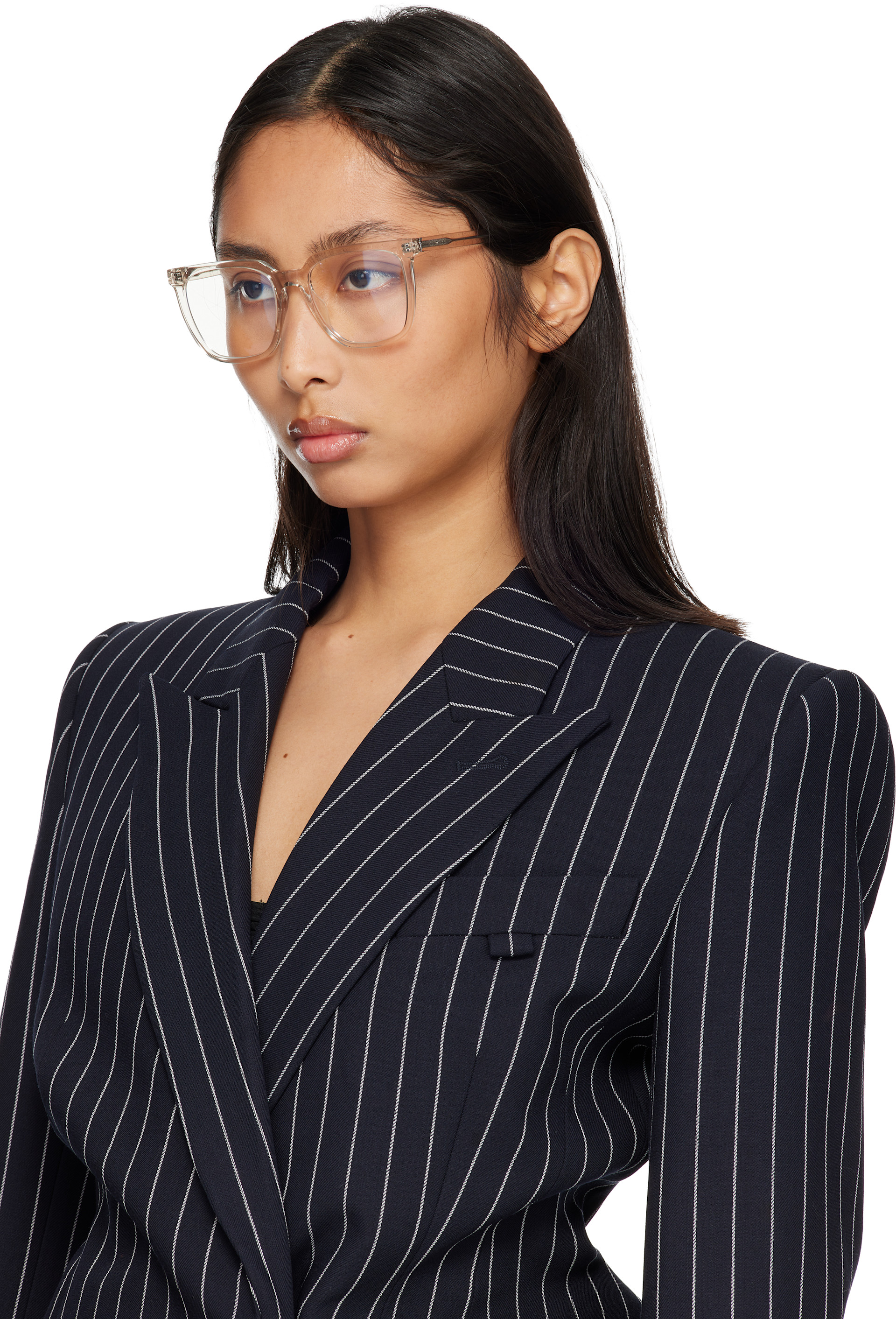 Saint Laurent - Lunettes SL M146 beiges