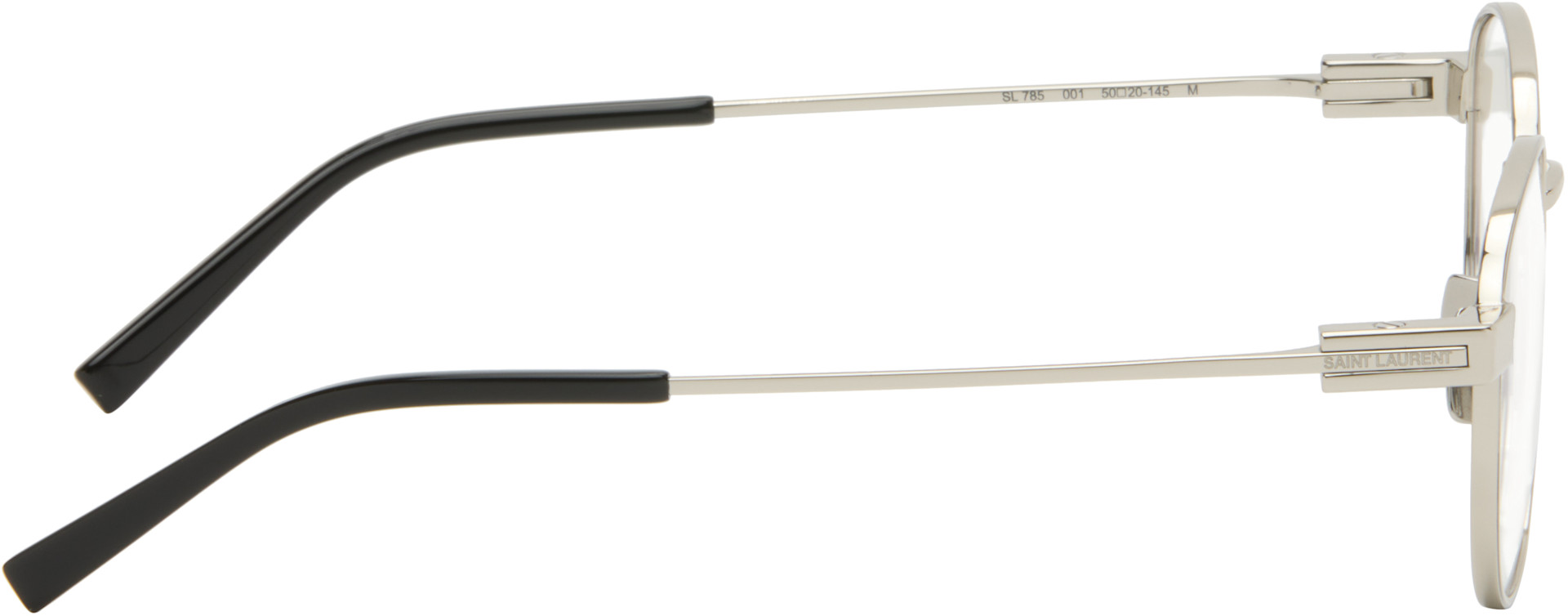 Saint Laurent - Lunettes SL 785 argentées