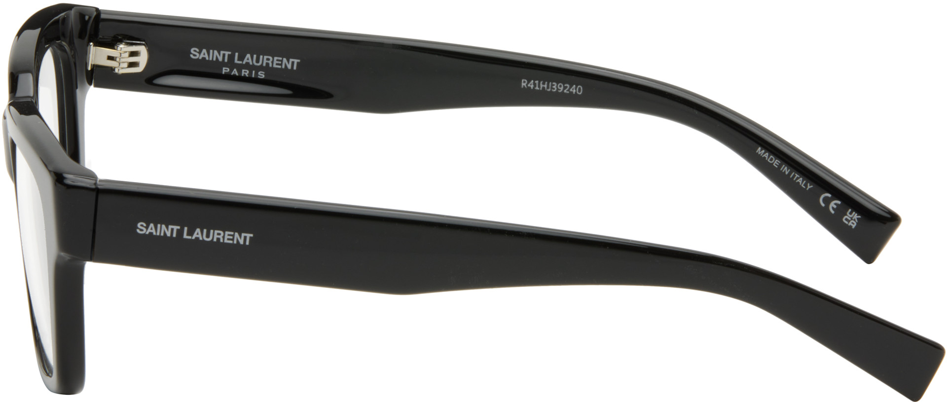 Saint Laurent: Black SL 804 Glasses | SSENSE