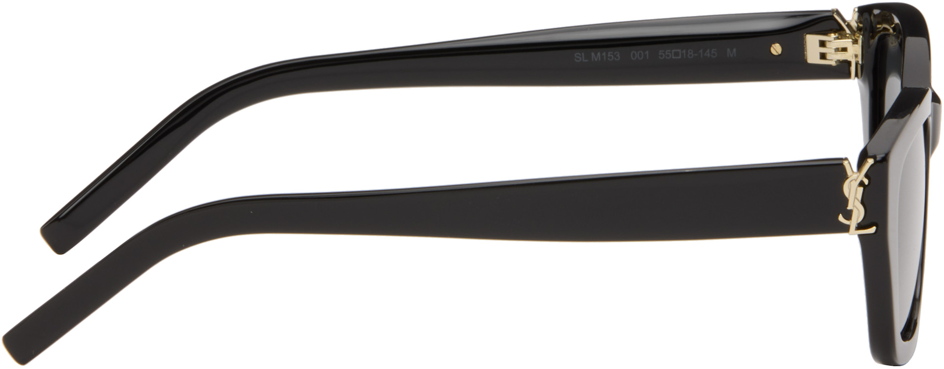 Saint Laurent - Black SL M153 Sunglasses