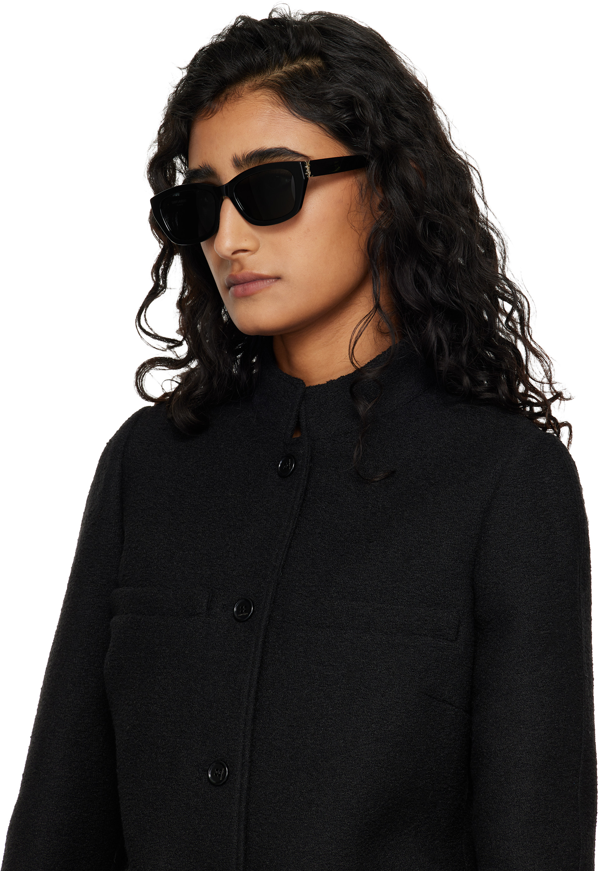Saint Laurent - Black SL M153 Sunglasses
