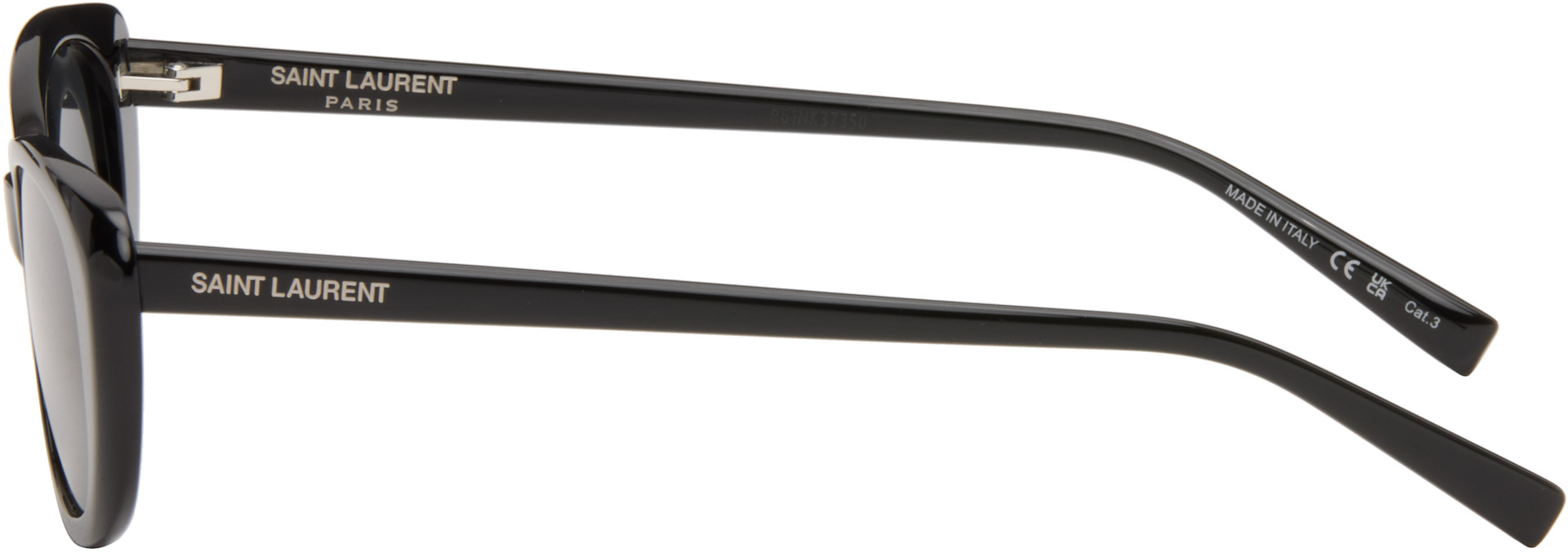 Saint Laurent: Black SL 822 Sunglasses | SSENSE