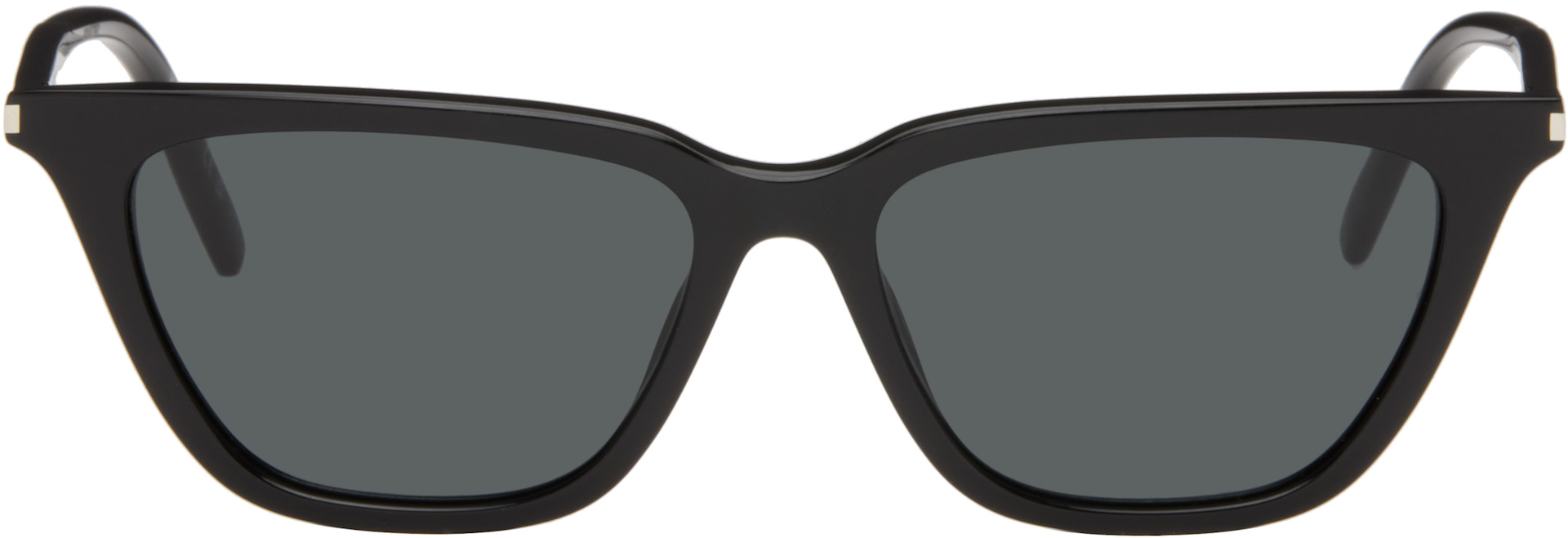 Saint Laurent: ブラック SL 889 Sulpice Thin サングラス | SSENSE 日本
