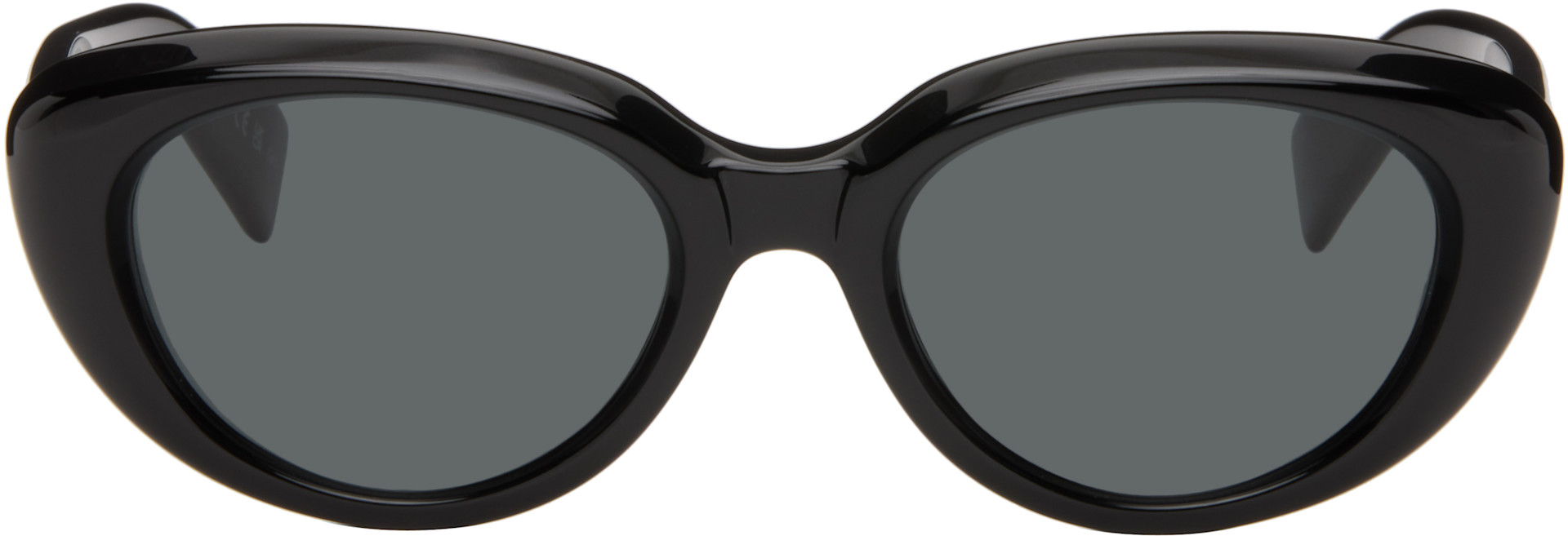 Saint Laurent: ブラック SL 859 サングラス | SSENSE 日本