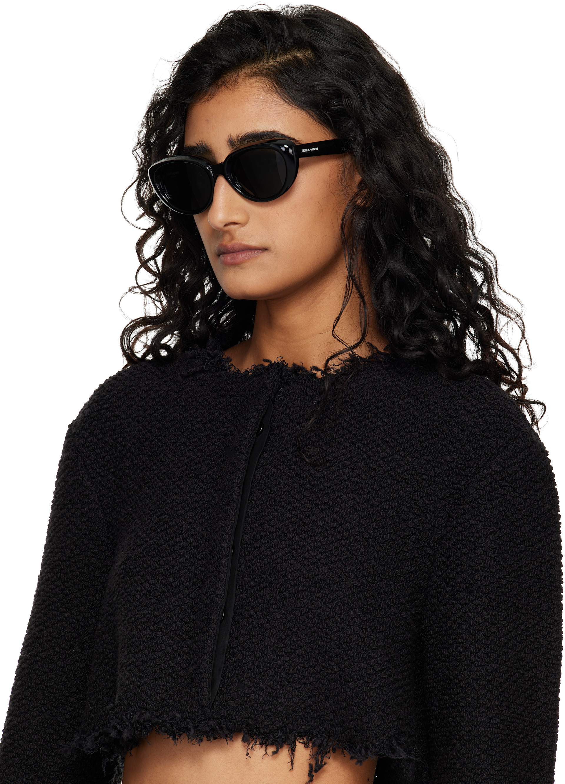 SAINT LAURENT ブラック　サングラス Saint Laurent: ブラック SL 859 サングラス | SSENSE 日本