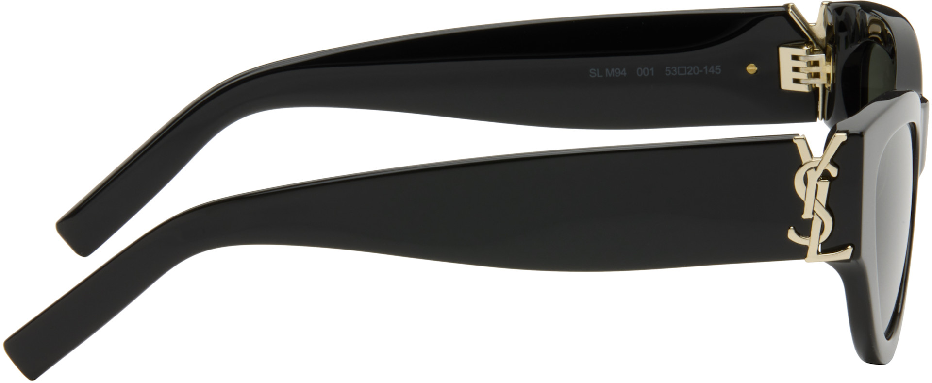 Saint Laurent: Black SL M94 Sunglasses | SSENSE