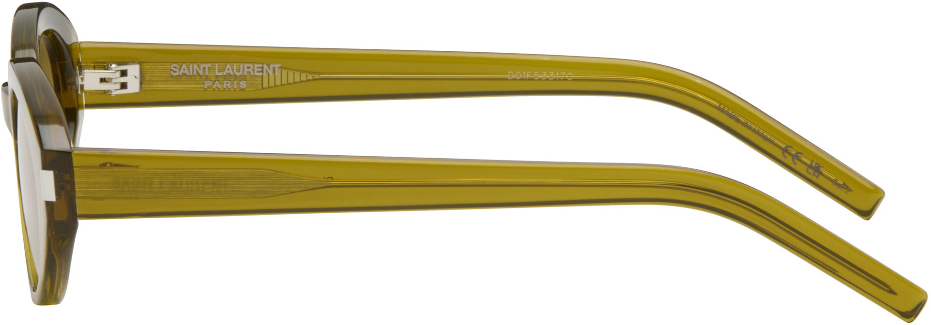 Saint Laurent - Lunettes de soleil SL 567 vertes