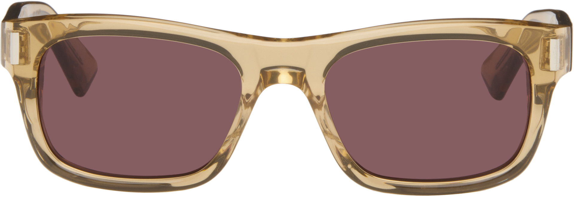 Saint Laurent - Beige SL 83 Sunglasses