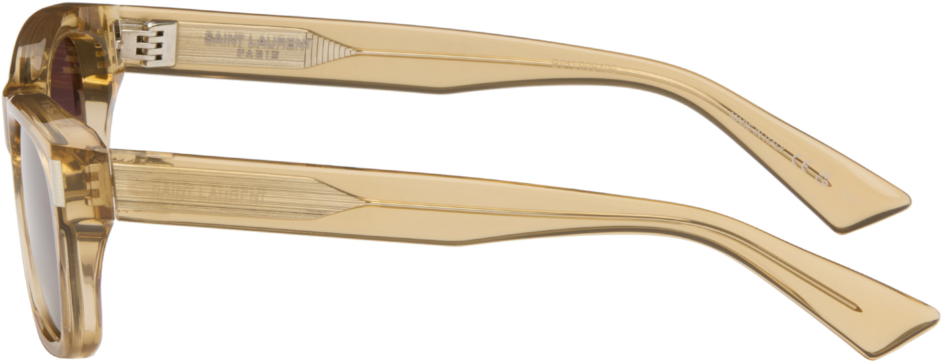 Saint Laurent - Beige SL 83 Sunglasses