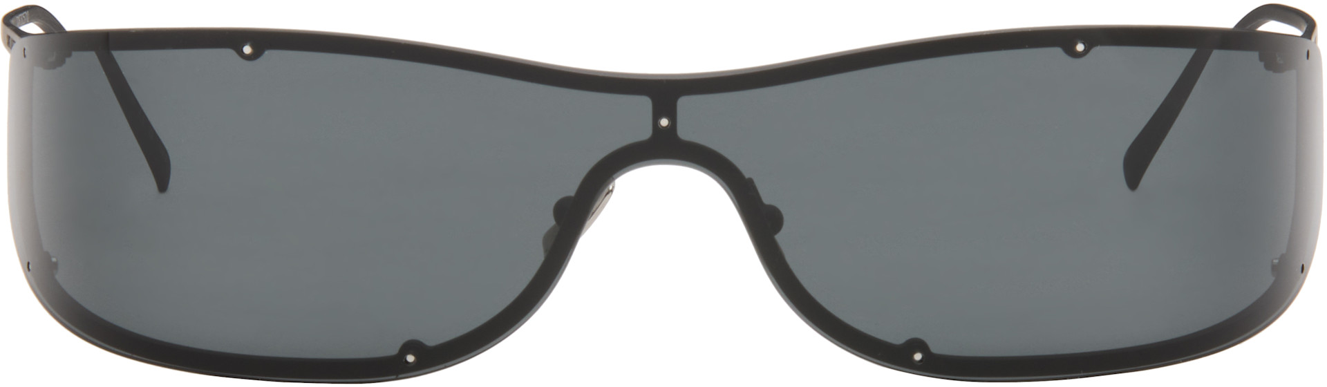 Saint Laurent: Black SL 807 Sunglasses | SSENSE Canada