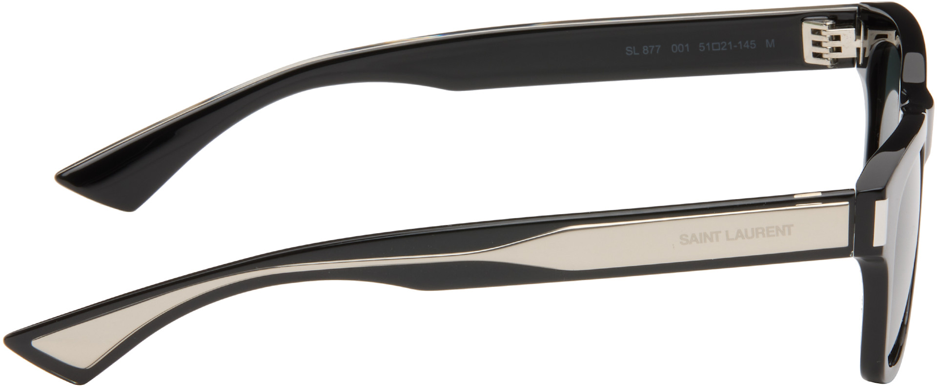 Saint Laurent - Black SL 877 Sunglasses