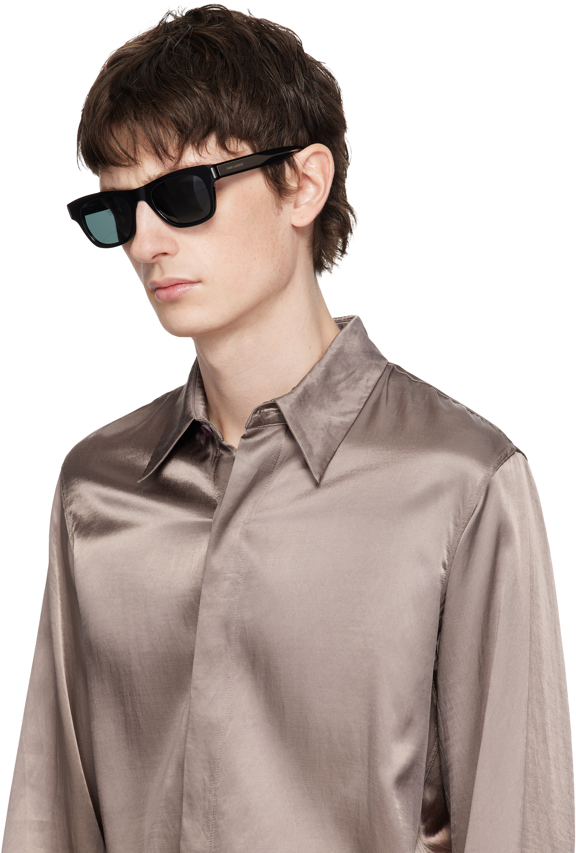 Saint Laurent - Black SL 877 Sunglasses