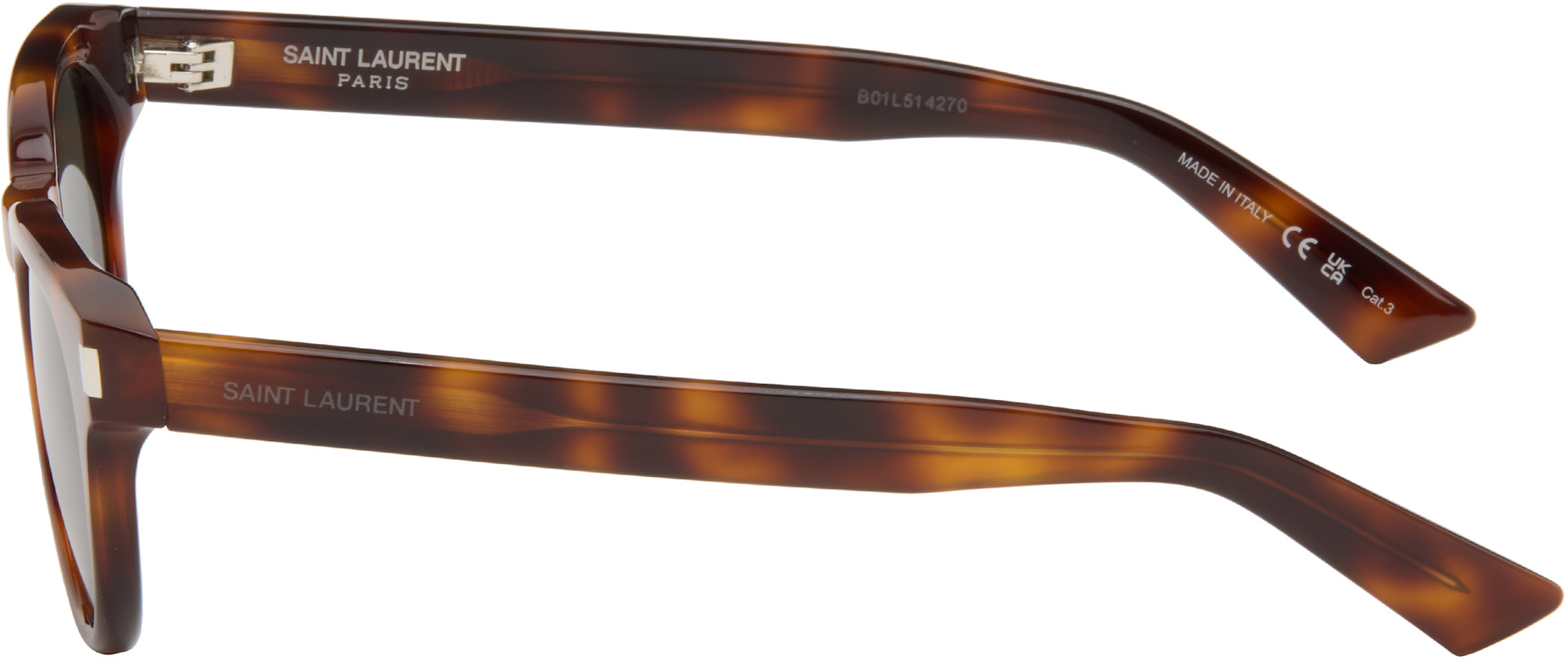 Saint Laurent: Brown SL 876 Sunglasses | SSENSE