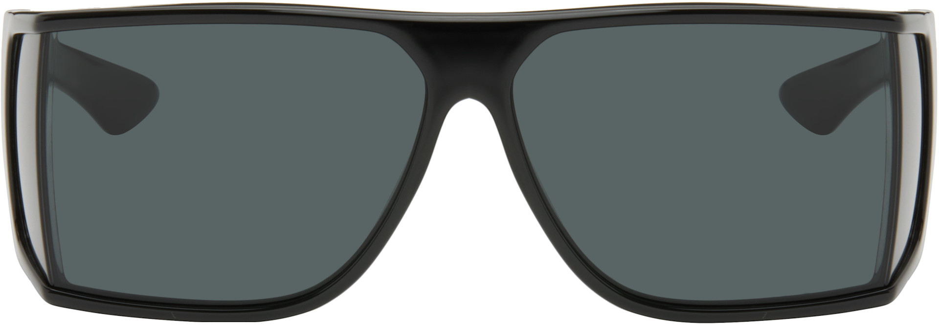 Saint Laurent: ブラック SL 806 サングラス | SSENSE 日本