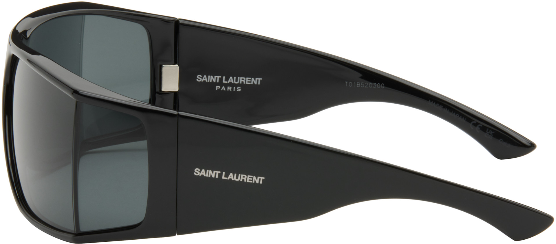 Saint Laurent: ブラック SL 806 サングラス | SSENSE 日本