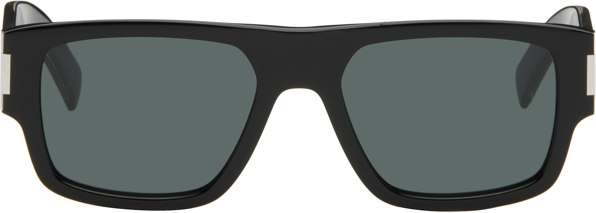 Saint Laurent: ブラック SL 659 サングラス | SSENSE 日本