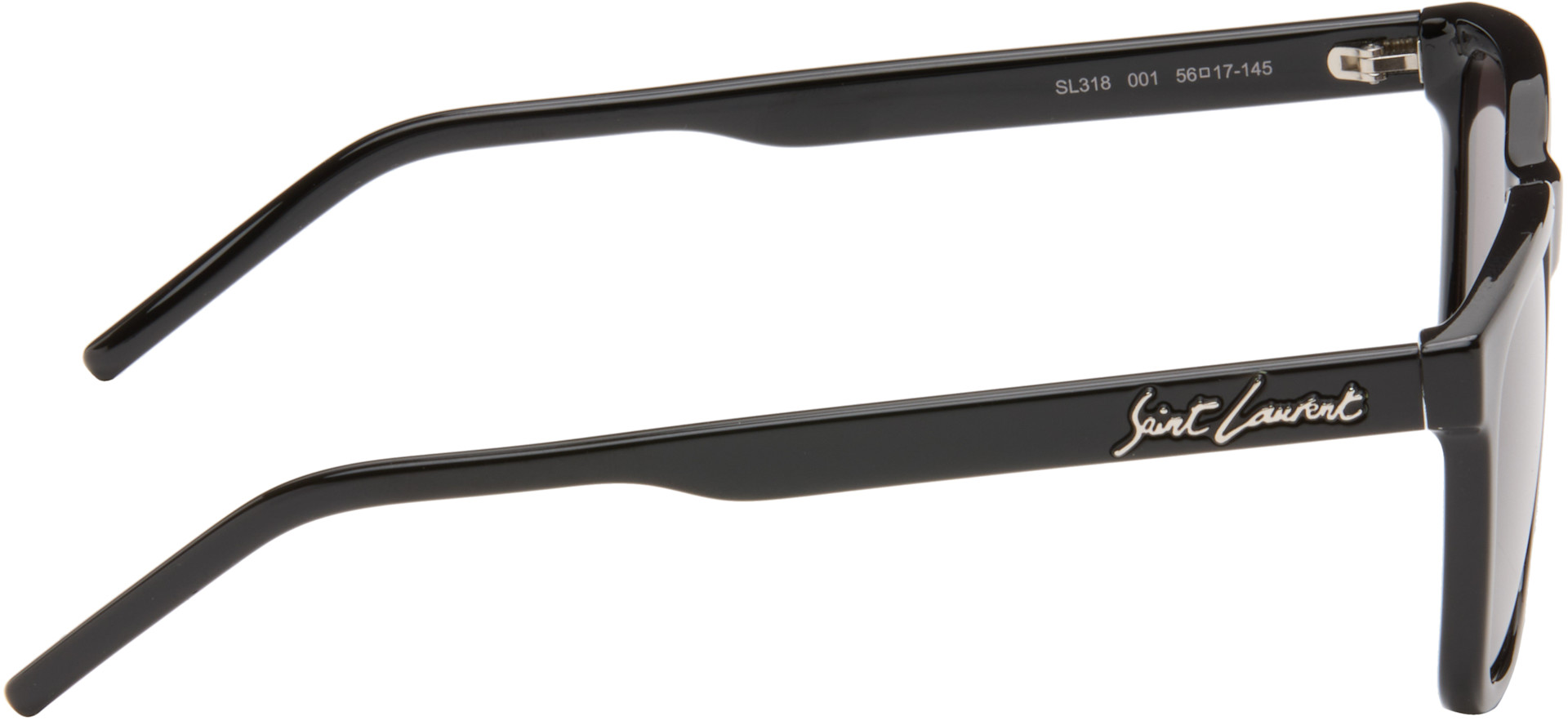 Saint Laurent: Black SL 318 Sunglasses | SSENSE