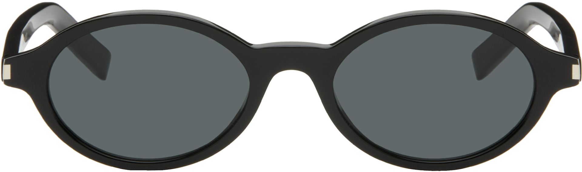 Saint Laurent: ブラック SL 751 Jeanne サングラス | SSENSE 日本