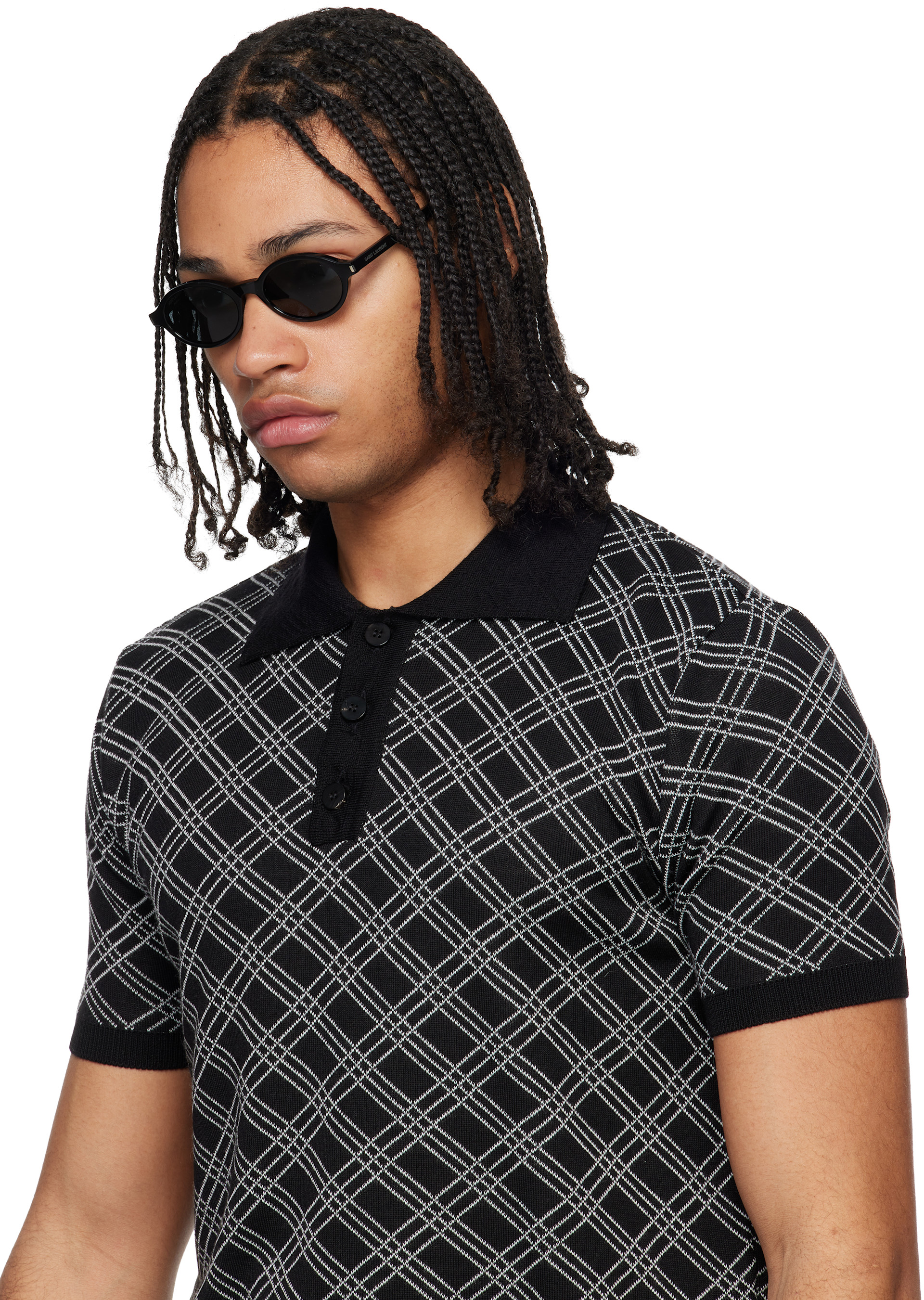Saint Laurent: Black SL 751 Jeanne Sunglasses | SSENSE