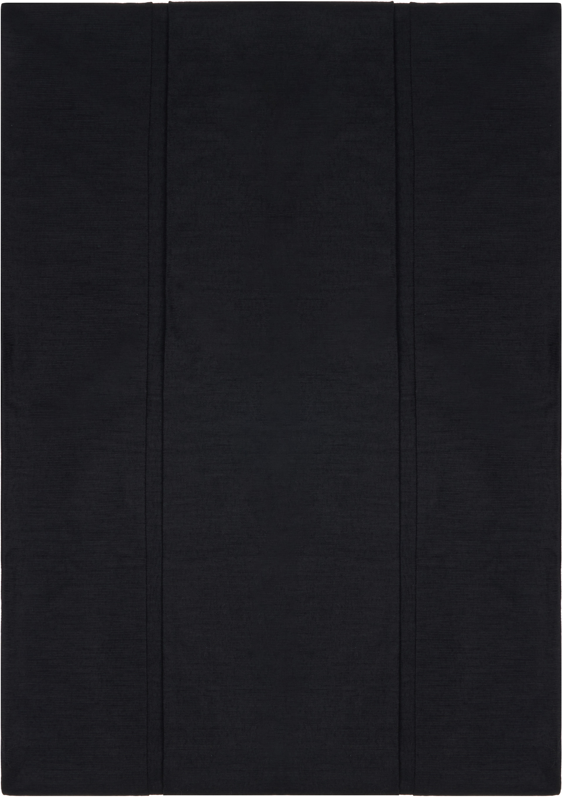 Julius - Écharpe de style étole étagée noire
