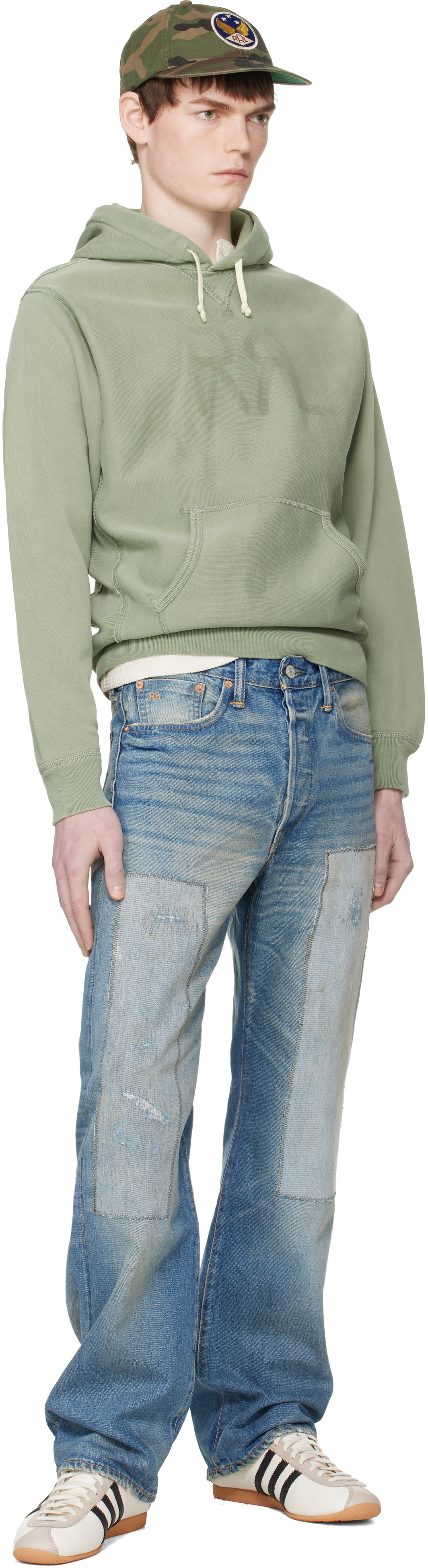 RRL: ブルー ヴィンテージ 5-Pocket Midlands セルビッジジーンズ