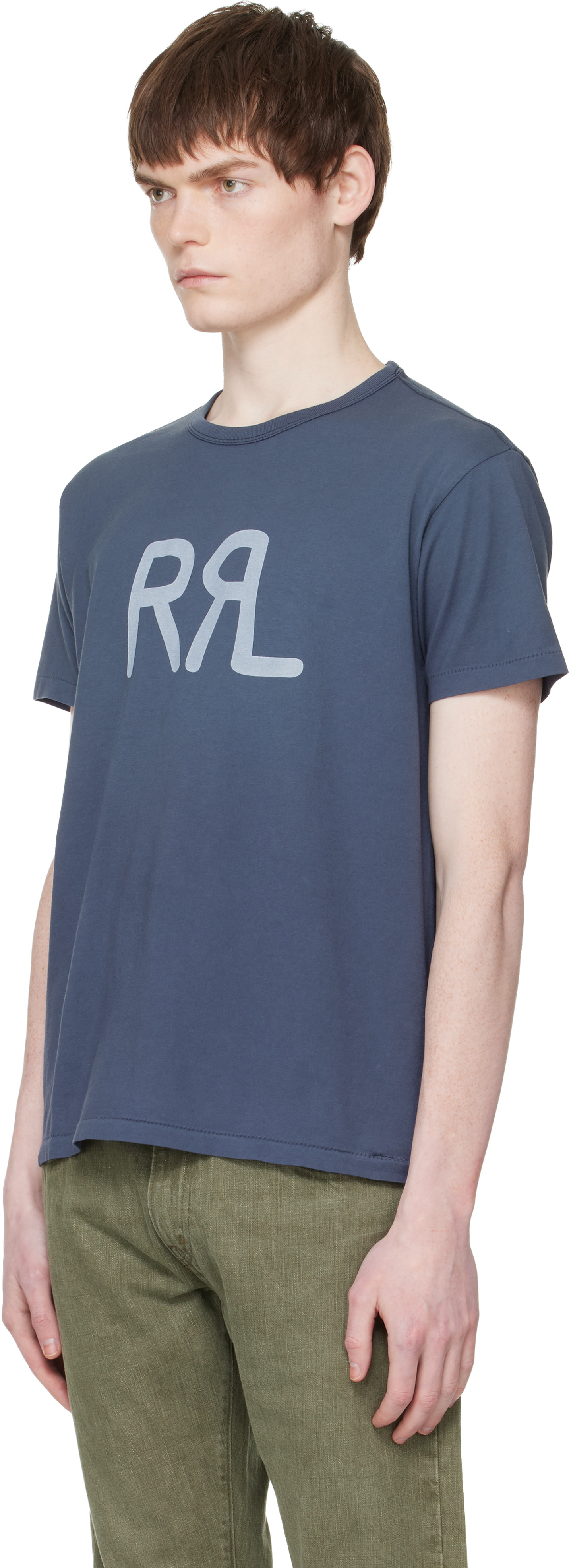 RRL - Blue Ranch Logo T-shirt