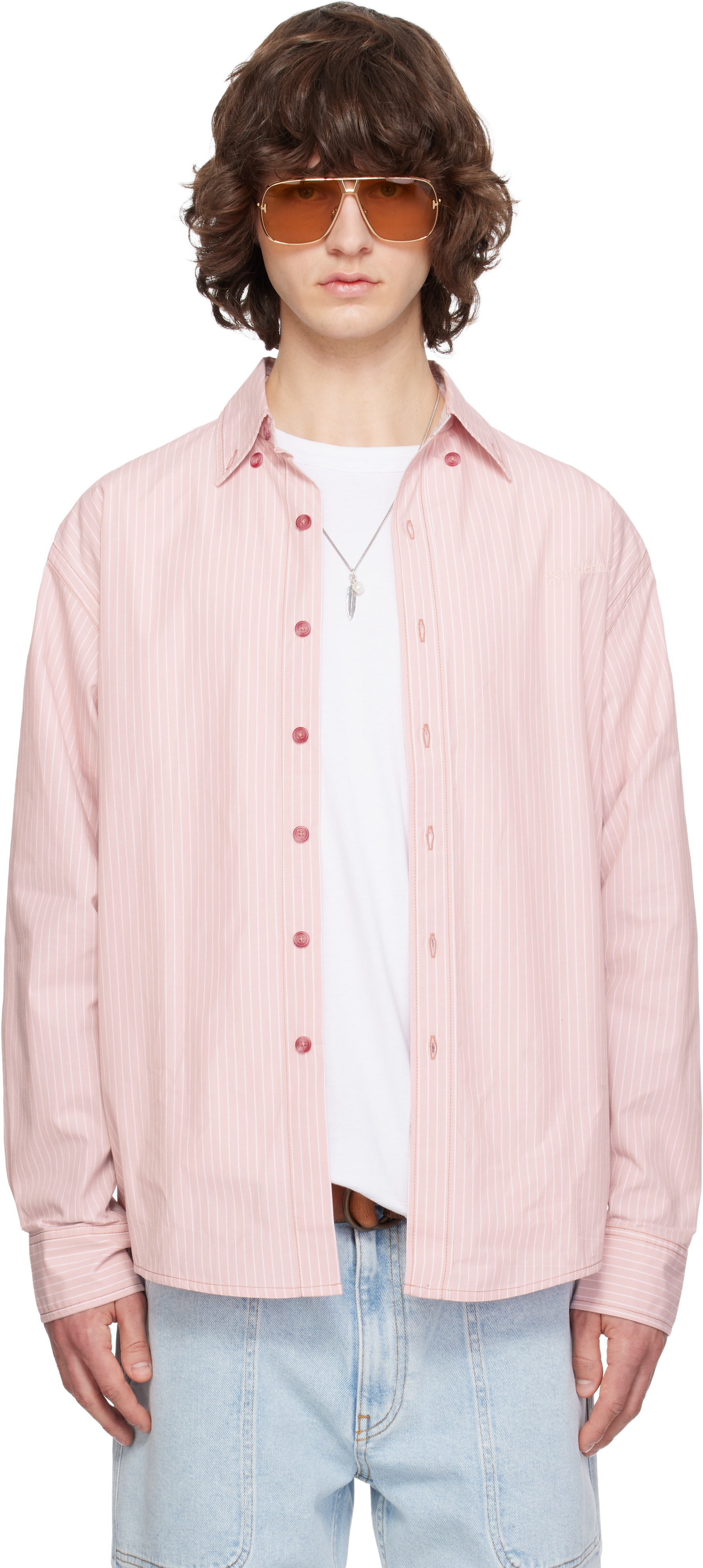 Sanderlak - Pink Oversized Shirt