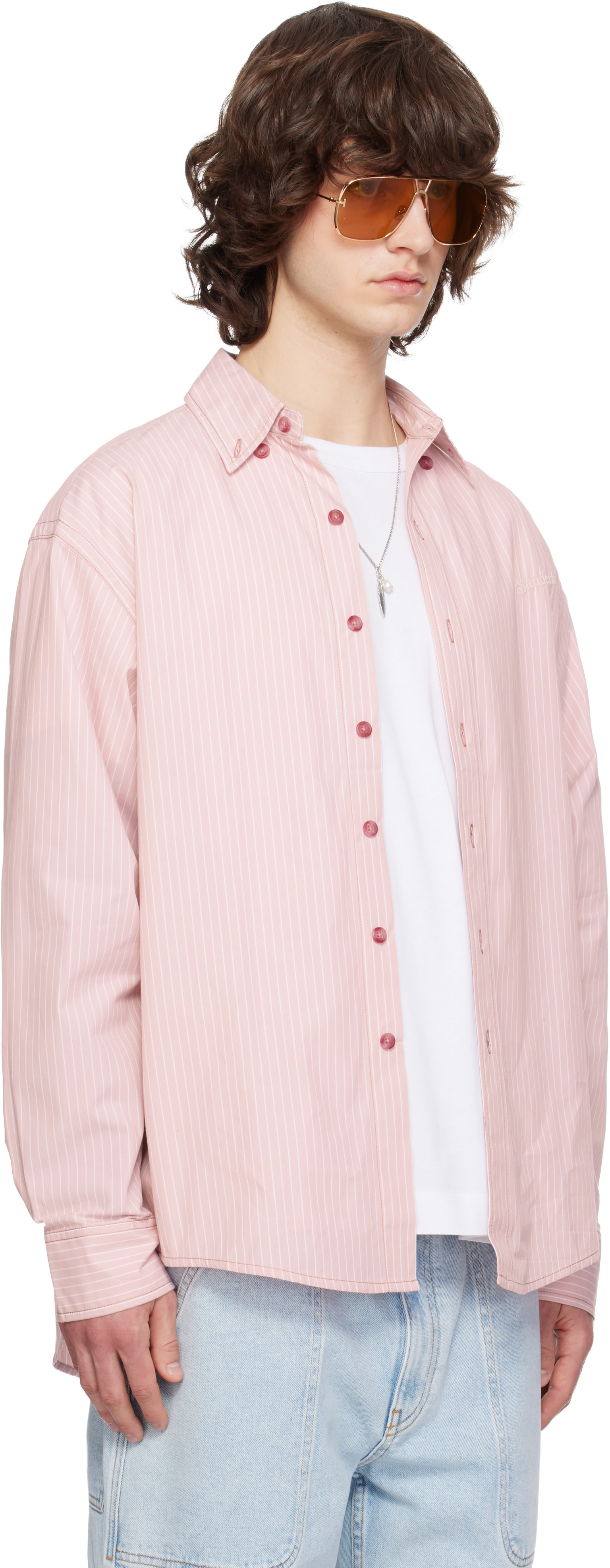 Sanderlak - Pink Oversized Shirt