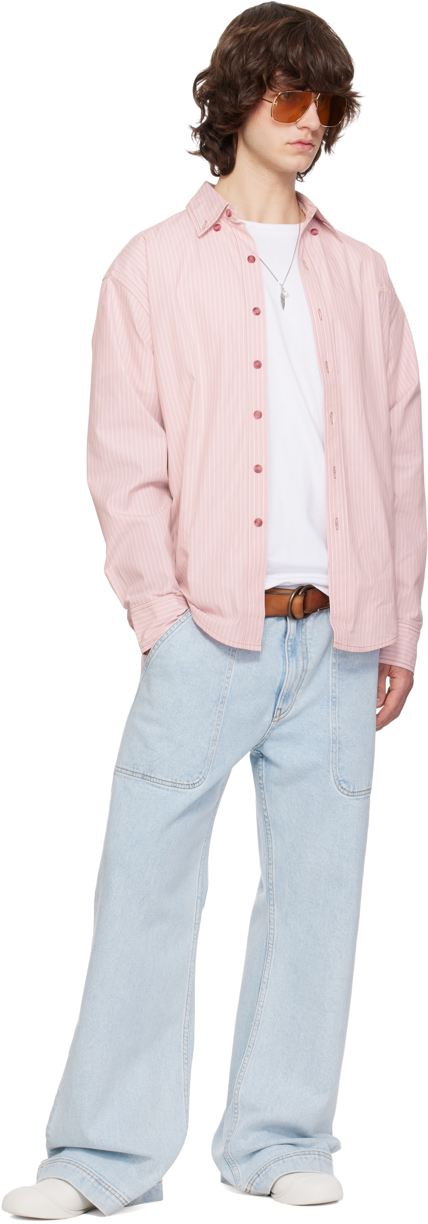 Sanderlak - Pink Oversized Shirt