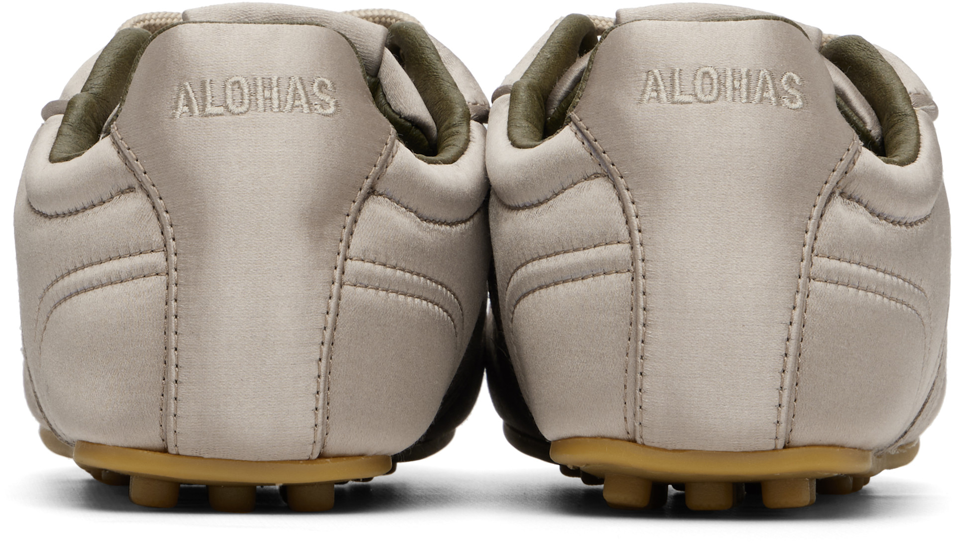 Alohas: Taupe Tb.69 Vegan Sneakers | SSENSE