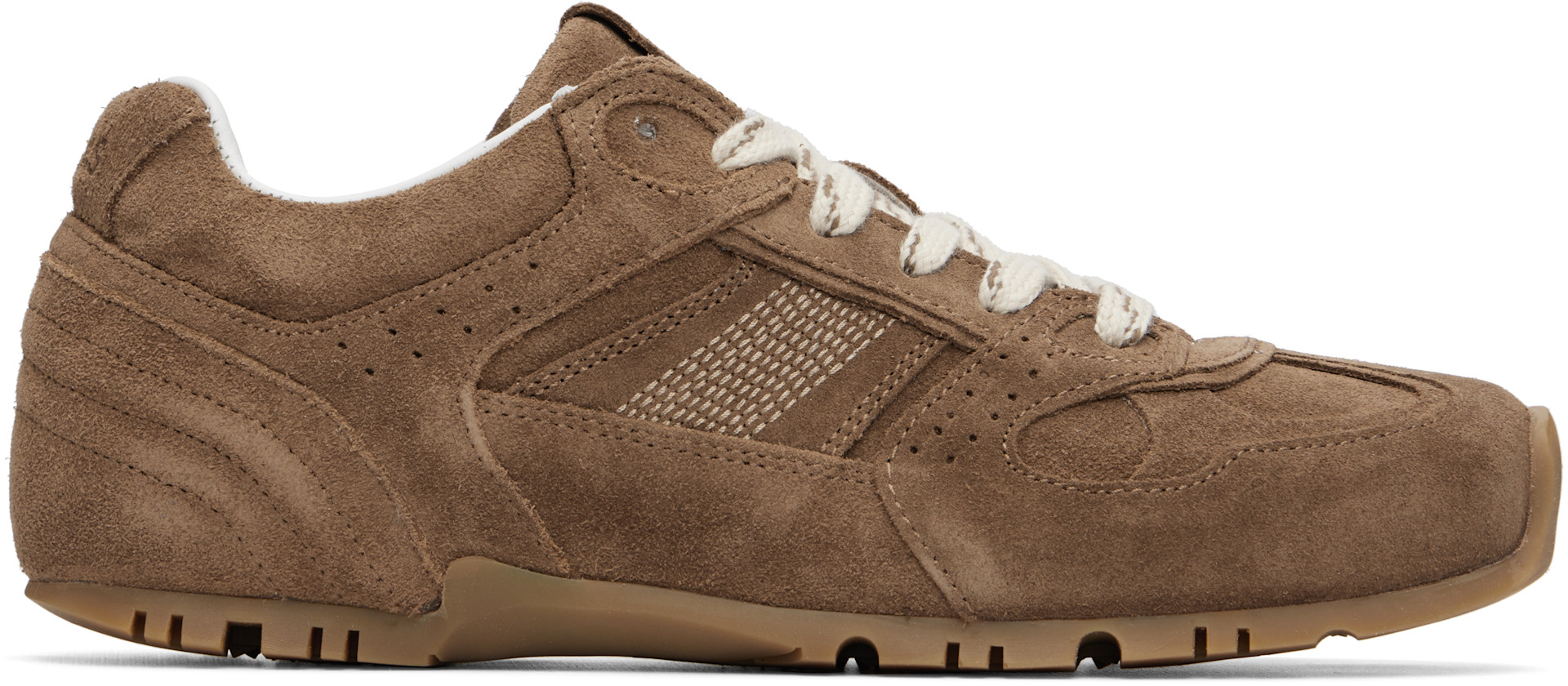 Alohas - Baskets Tb.56 brunes en suède